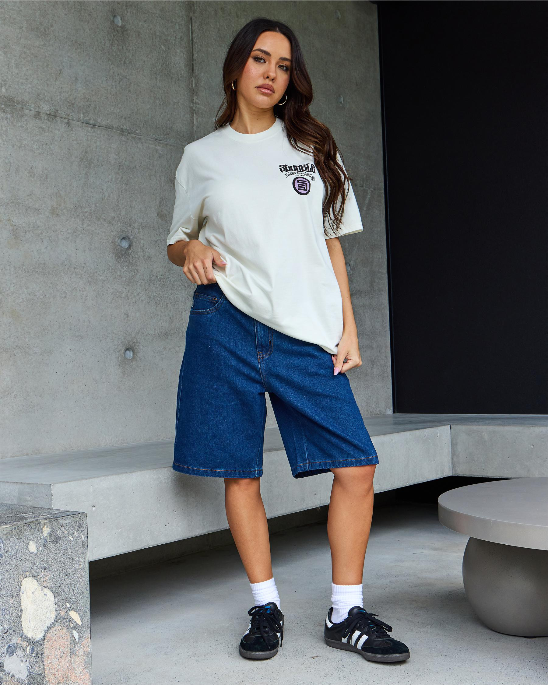 Denim Standard Shorts