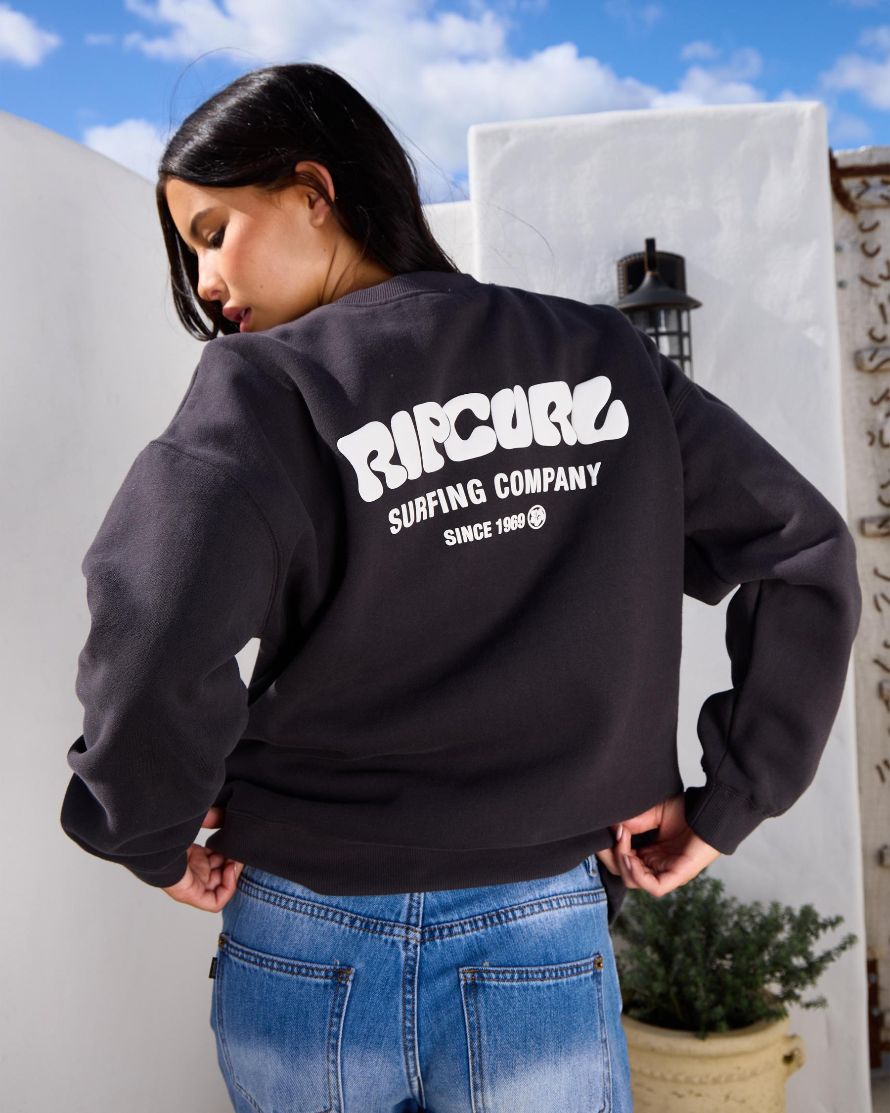 Surf Puff Heritage Crewneck Sweatshirt