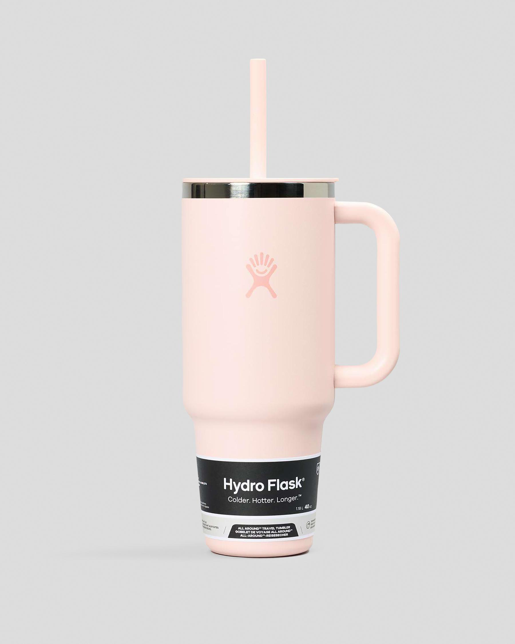 40oz Travel Tumbler with Straw Lid