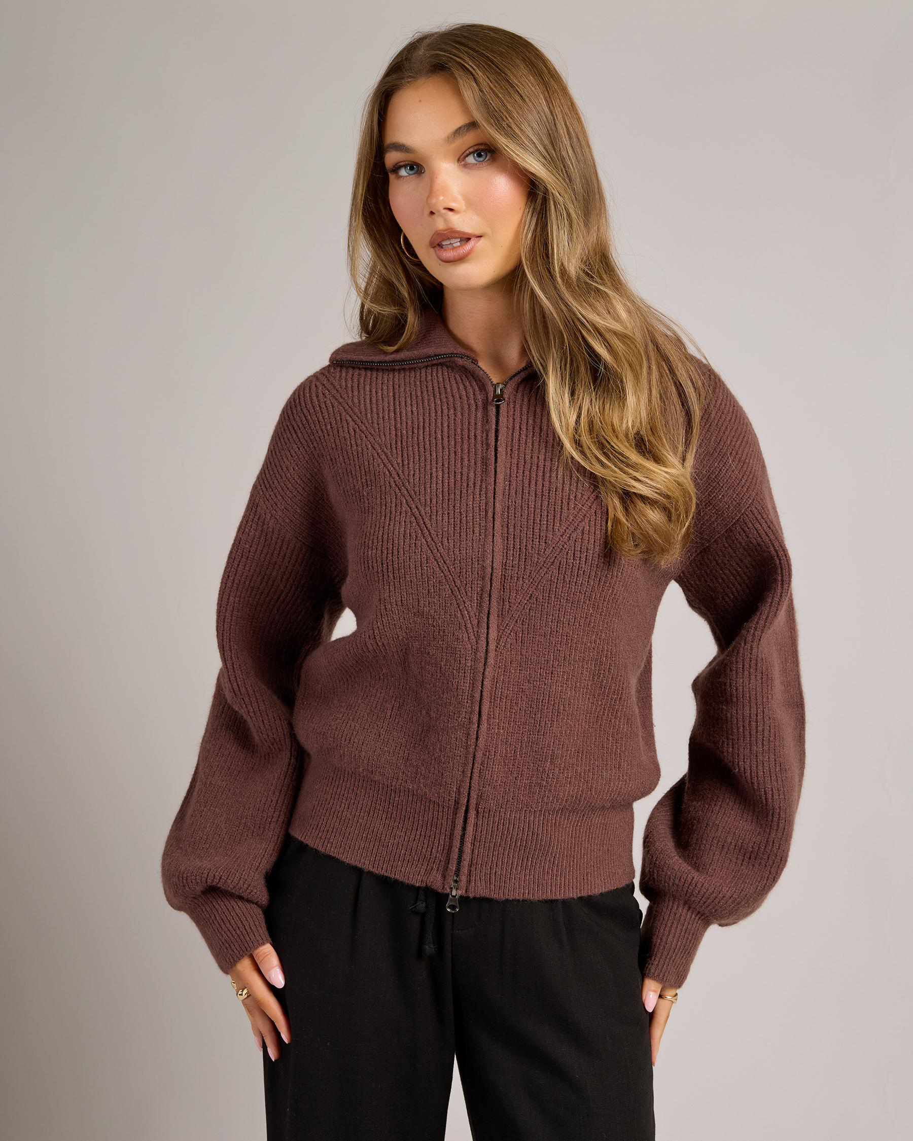 Aurora Zip Knit