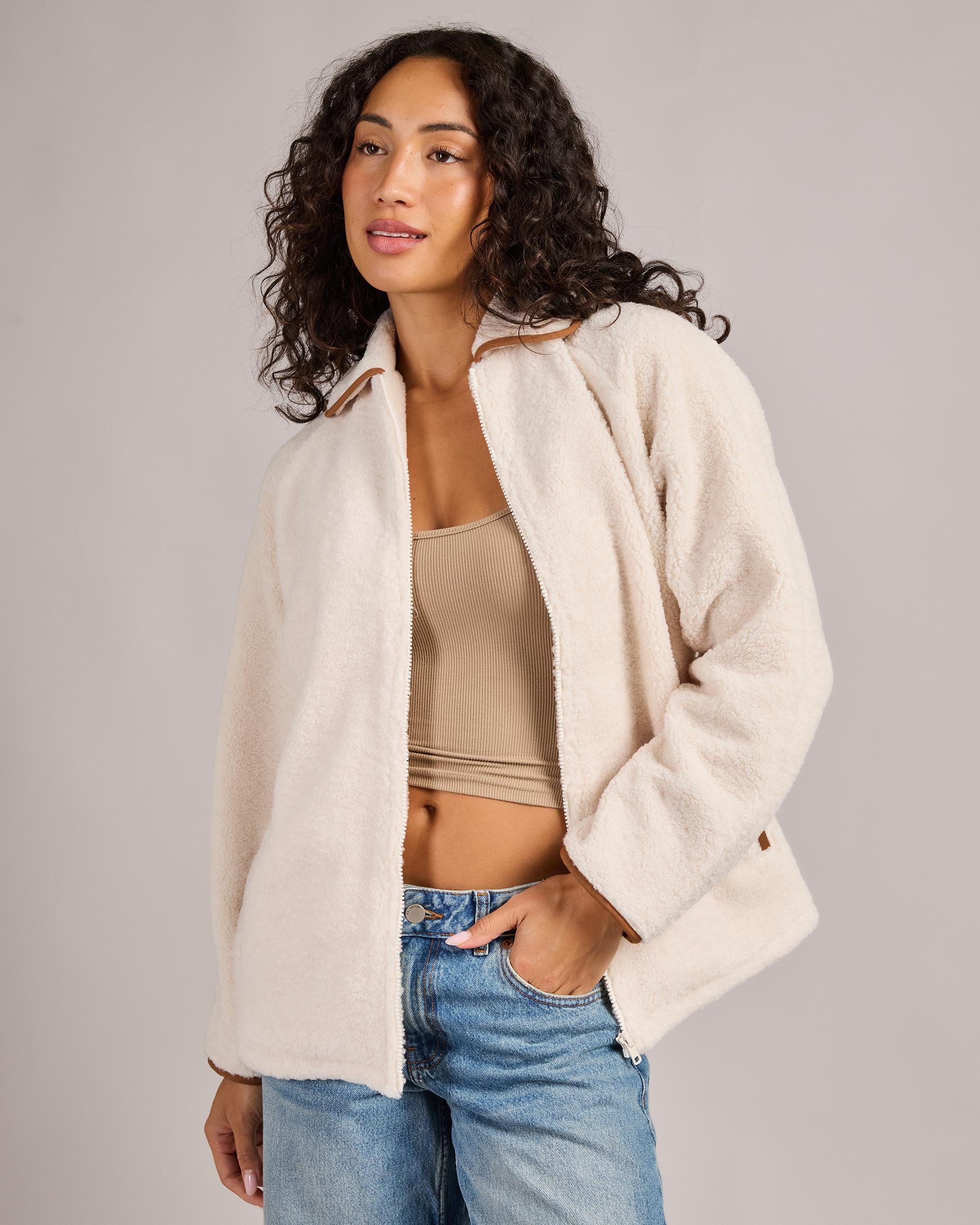Snowy Sherpa Jacket