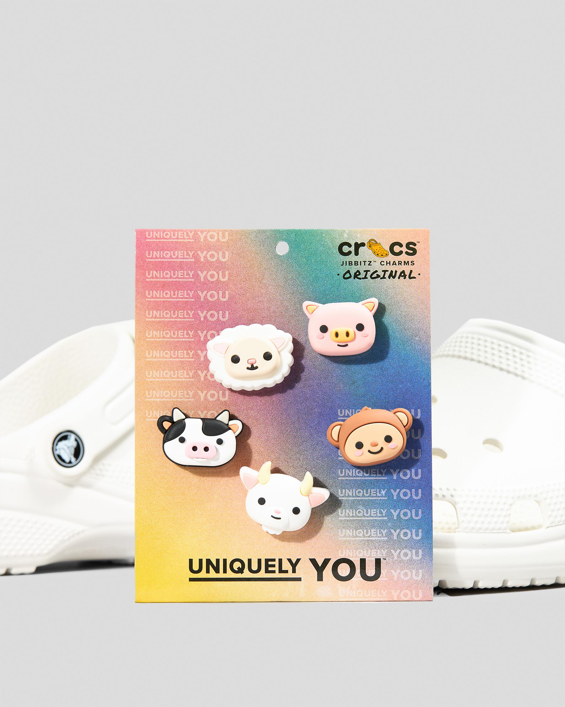 Cutie Animal Faces Jibbitz