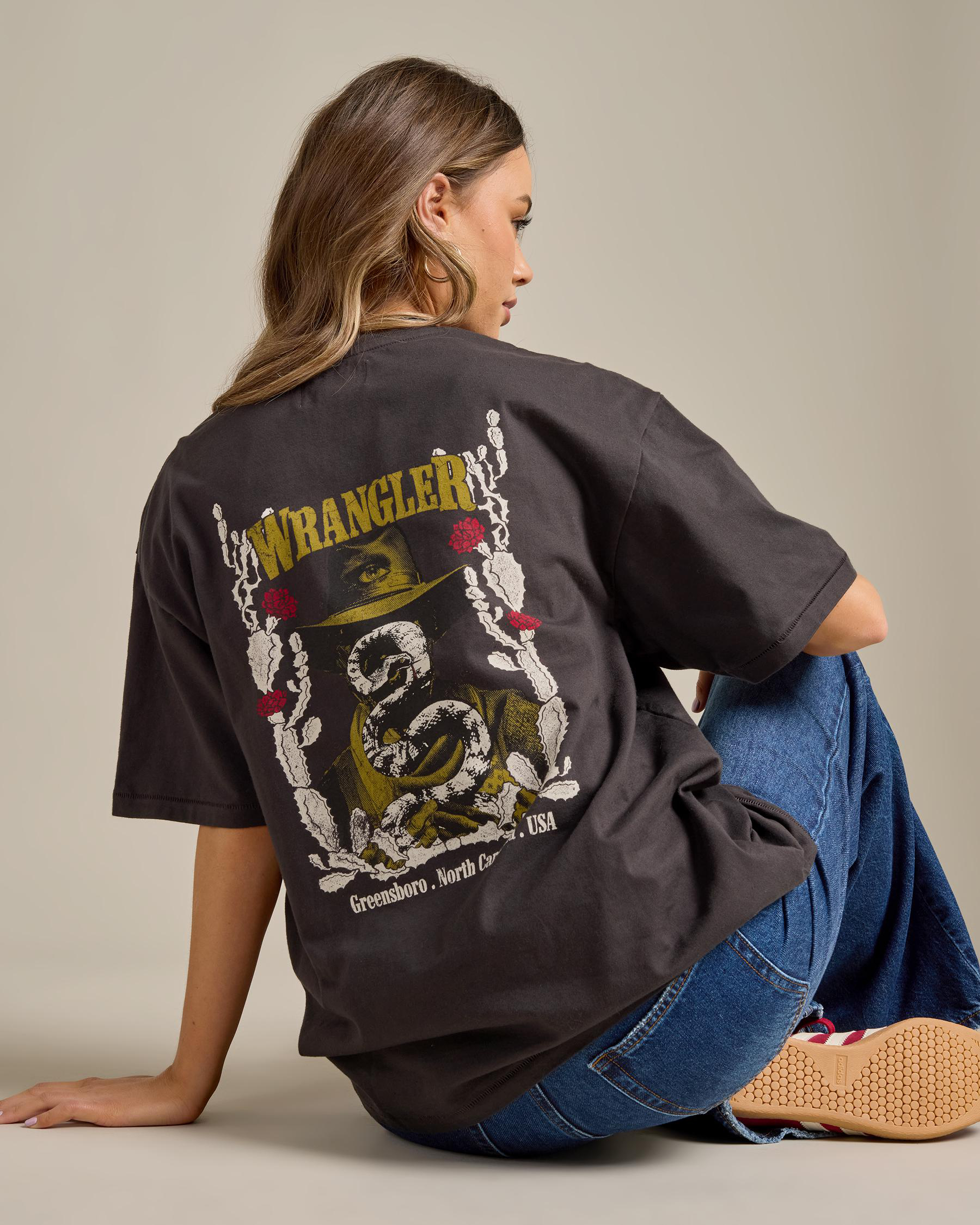 Cactus Cowboy Slouch T-Shirt