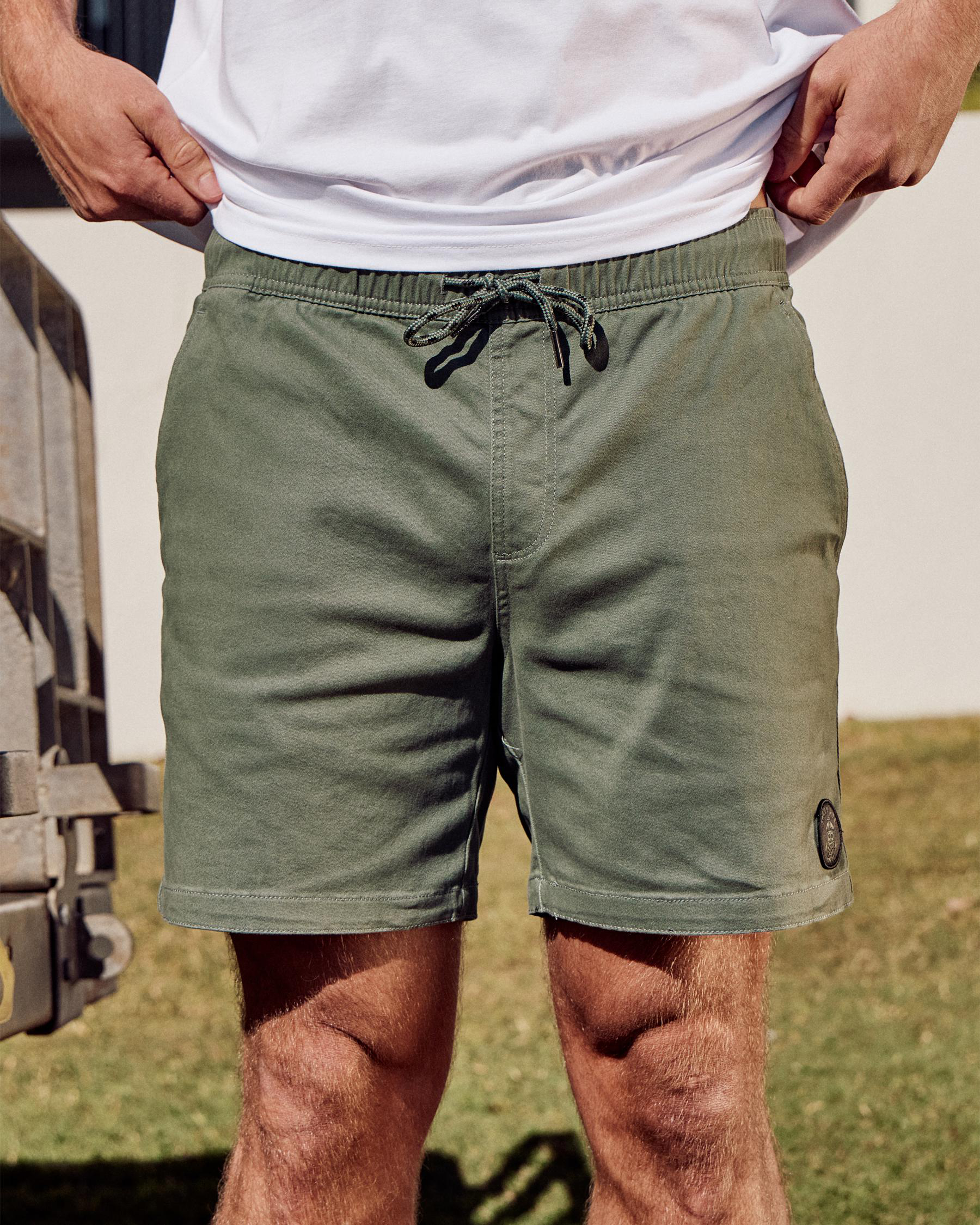 Vision Elastic Waist Shorts