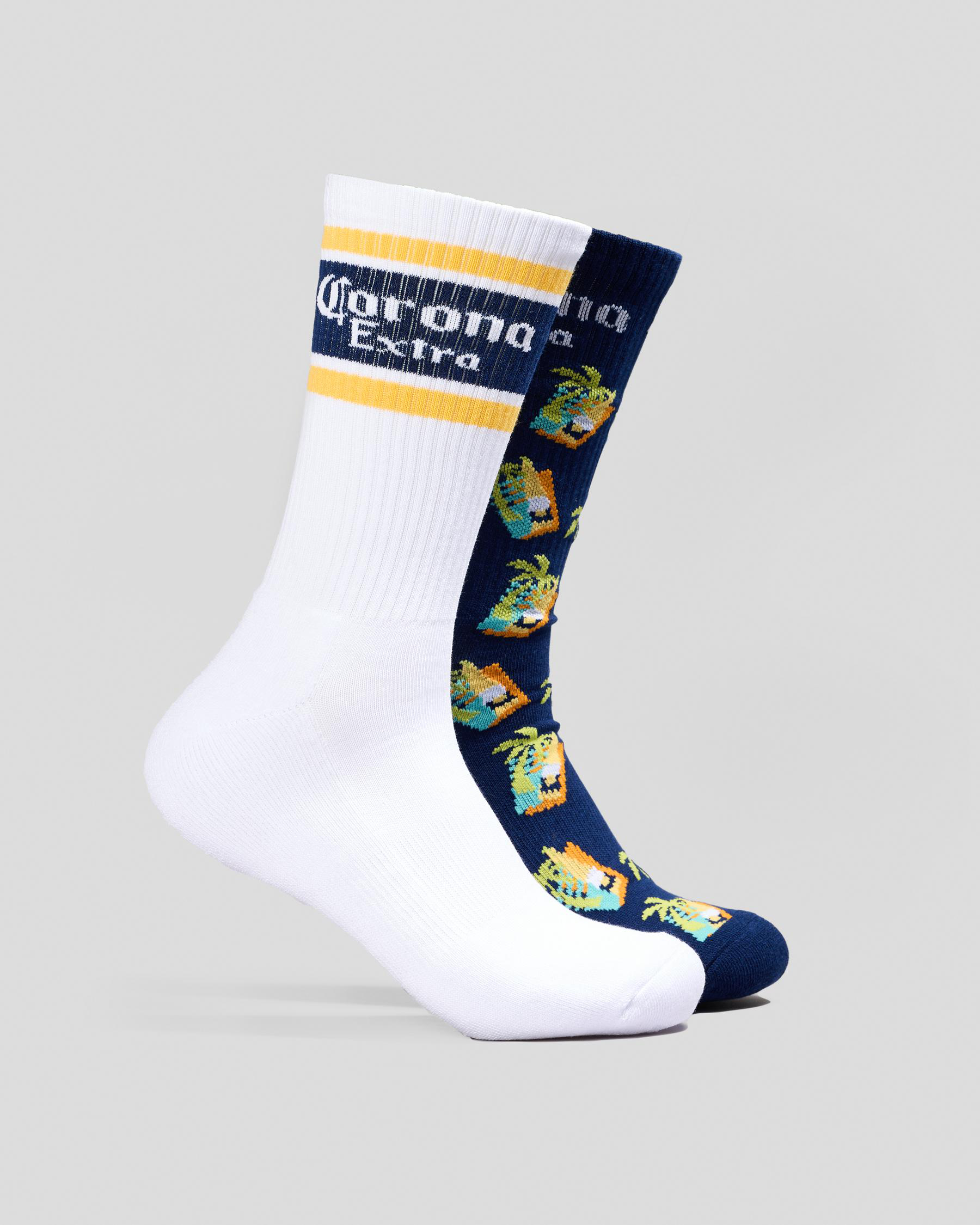 Corona Beach Life Sneaker Socks