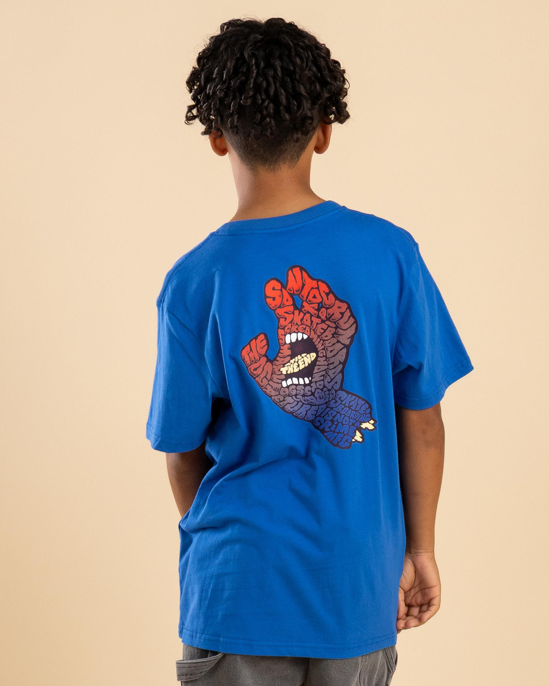 Letter Hand Fade T-Shirt