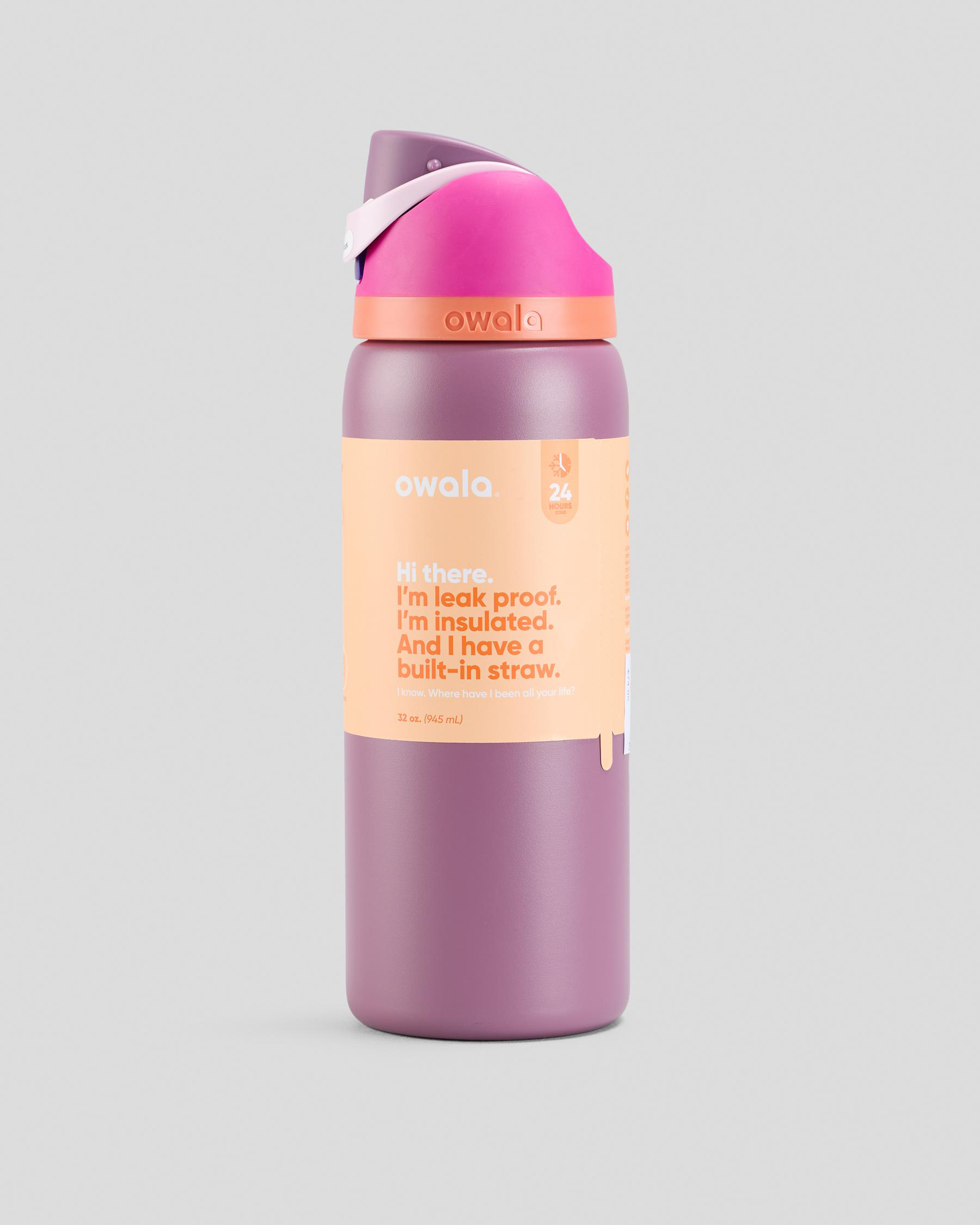 32oz FreeSip Stainless Steel Water Bottle