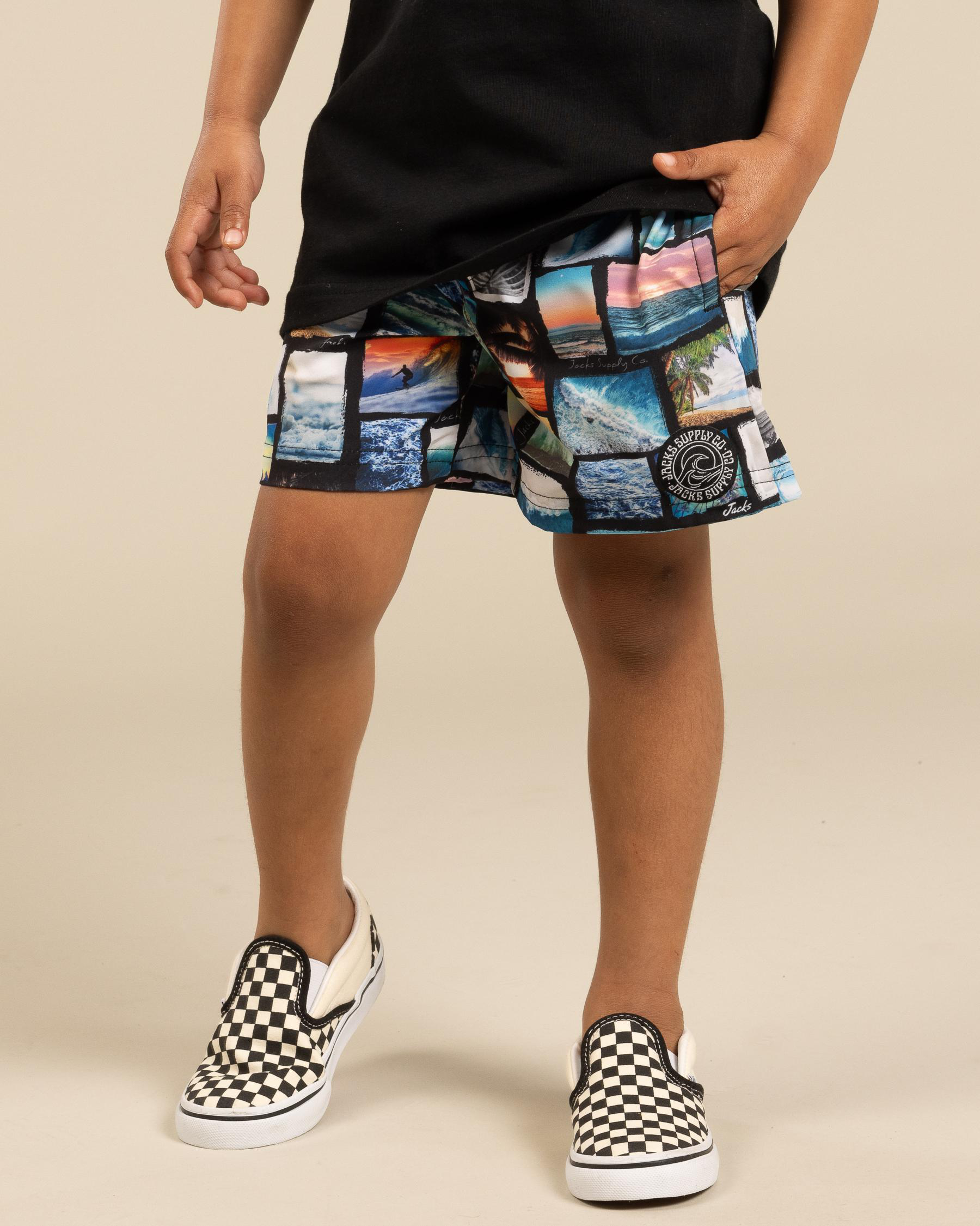 Jordy Elastic Waist Shorts