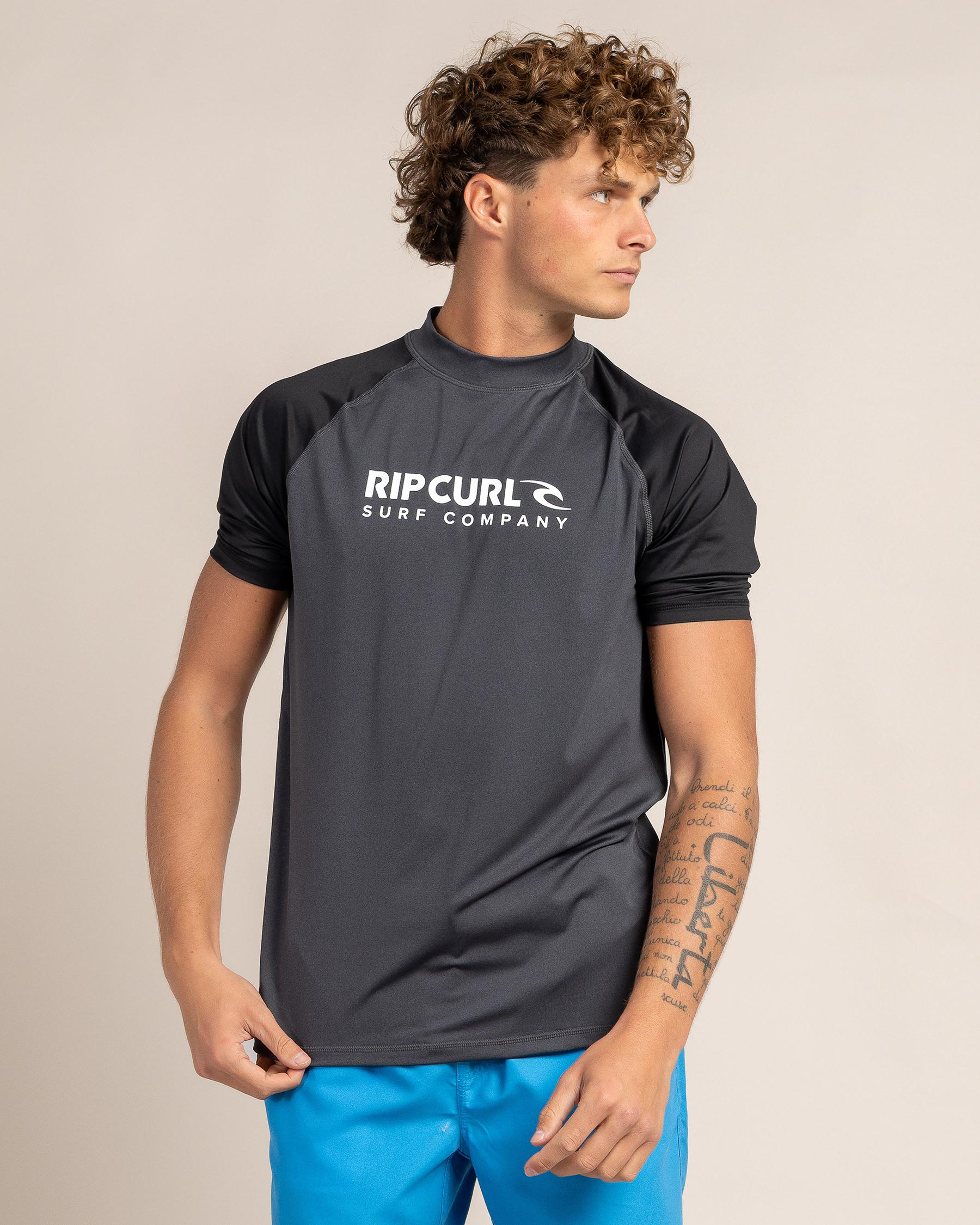 Shock Short Sleeve Rash Vest