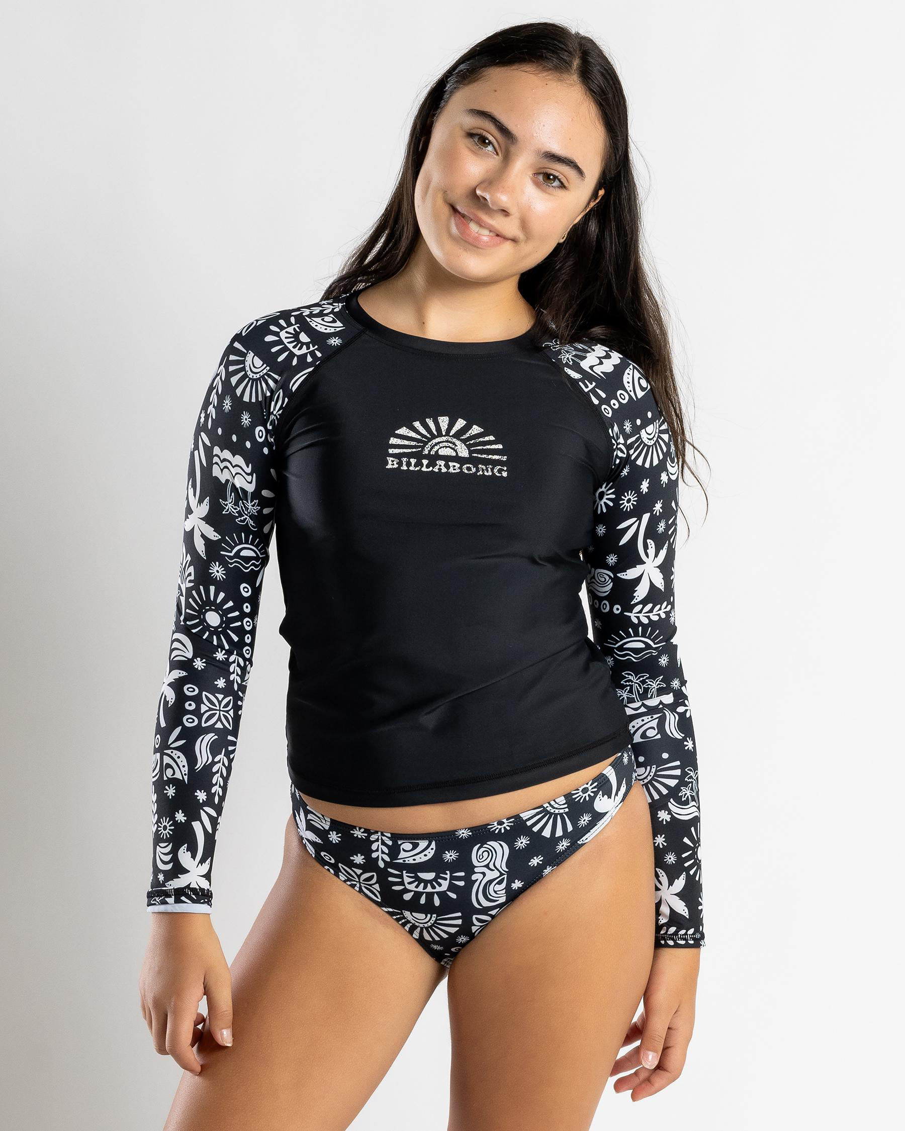 Paradise Stamp Rash Vest Set