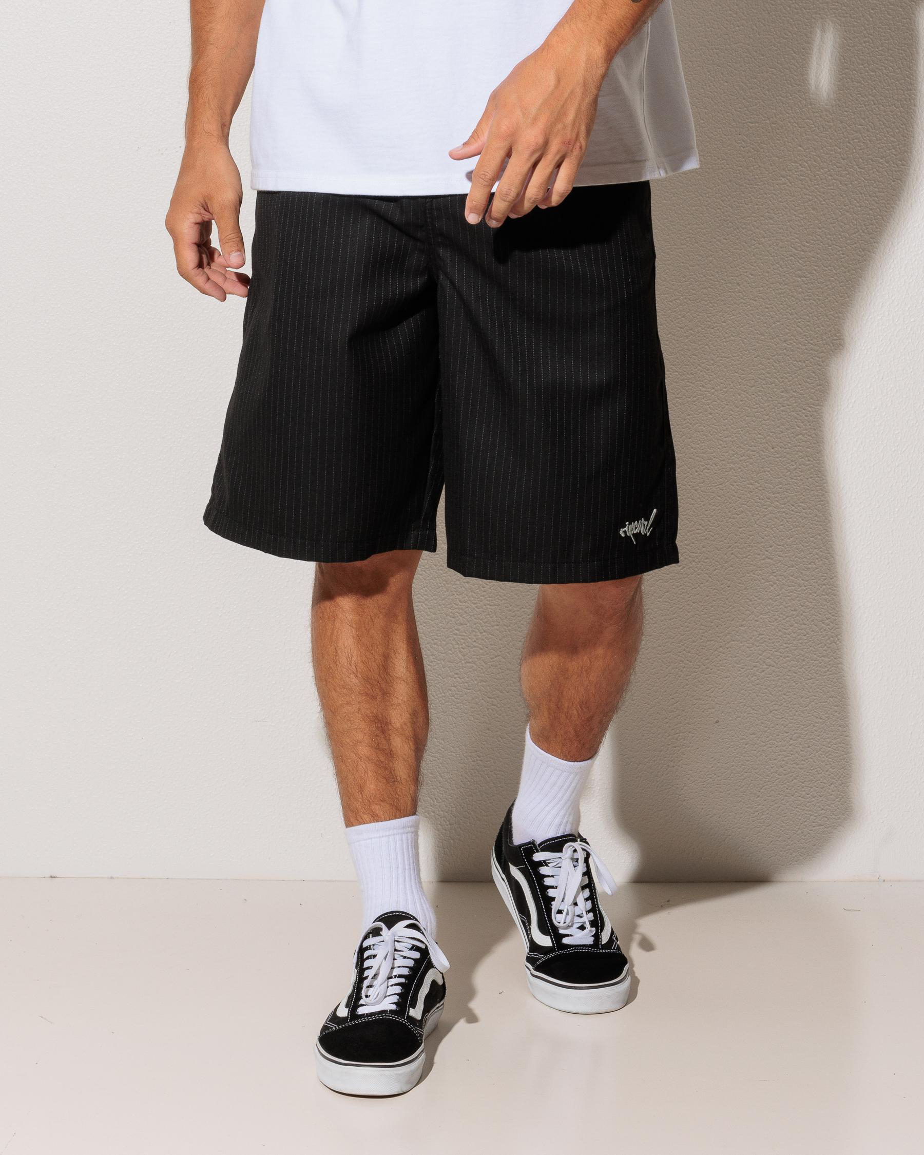 Archive Pinstripe Walk Shorts