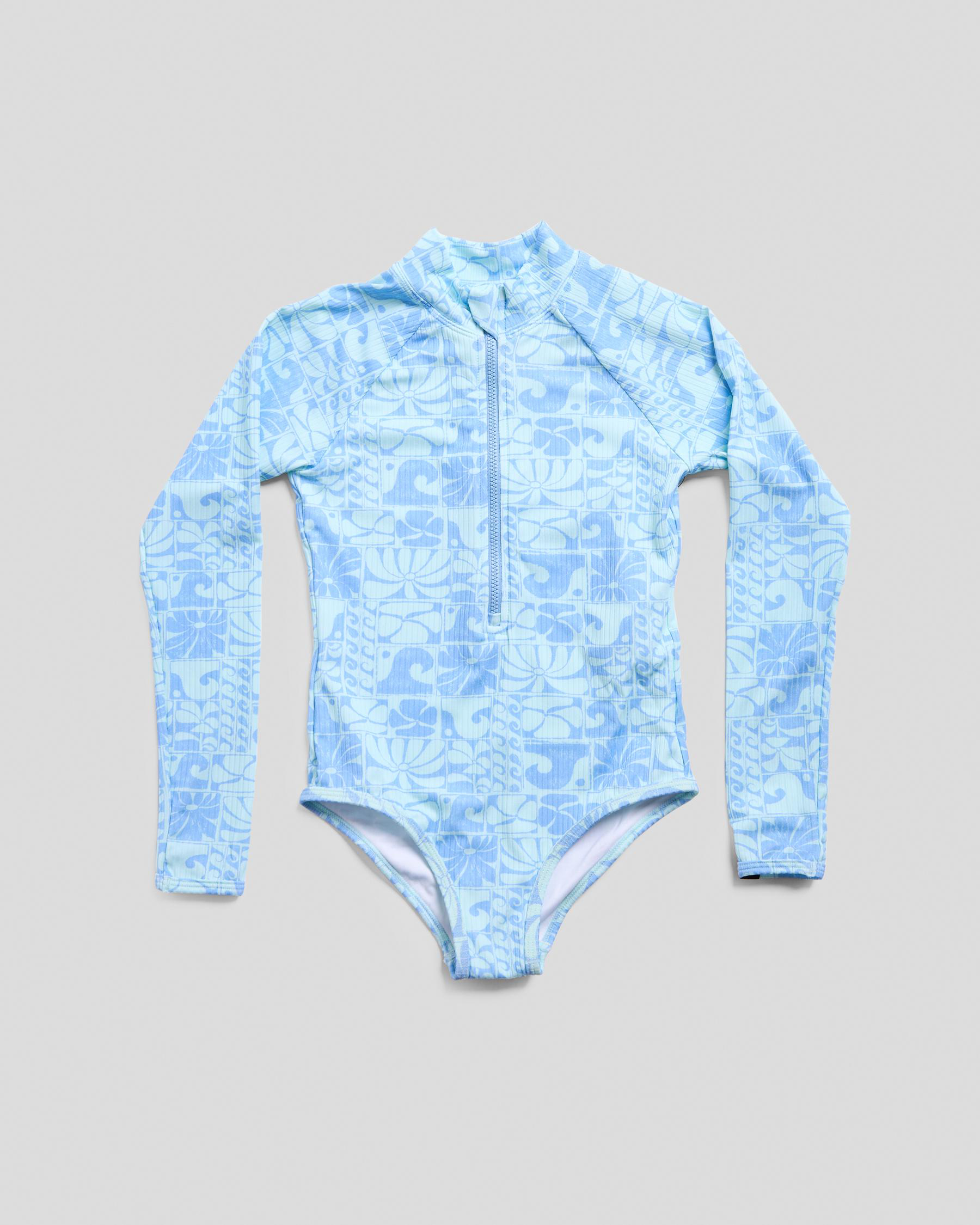 Toddlers' Oceanic Rib Long Sleeve Surfsuit