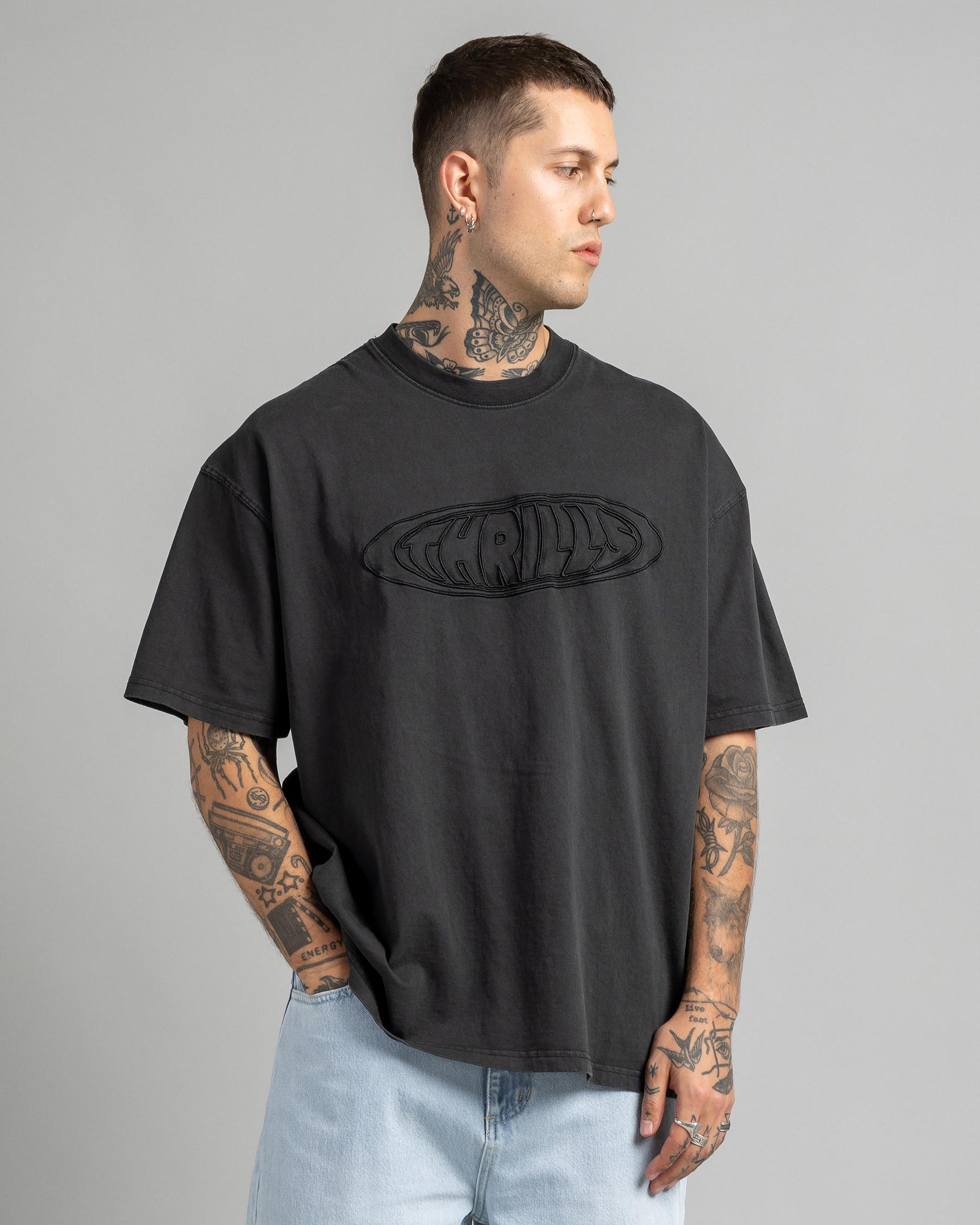 Shadowless Embro Oversize Box Fit T-Shirt