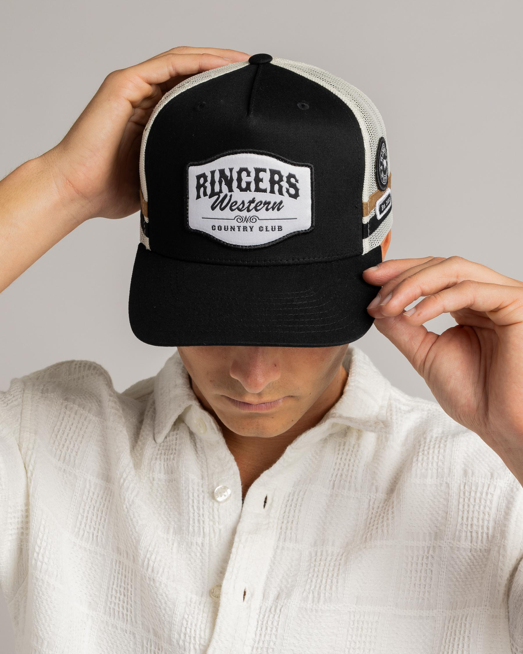 Country Club Deep Fit Trucker Cap