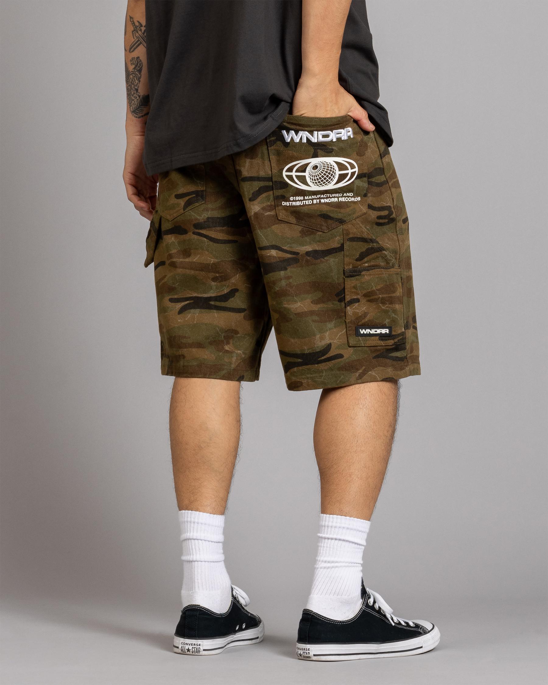 Booster Denim Shorts