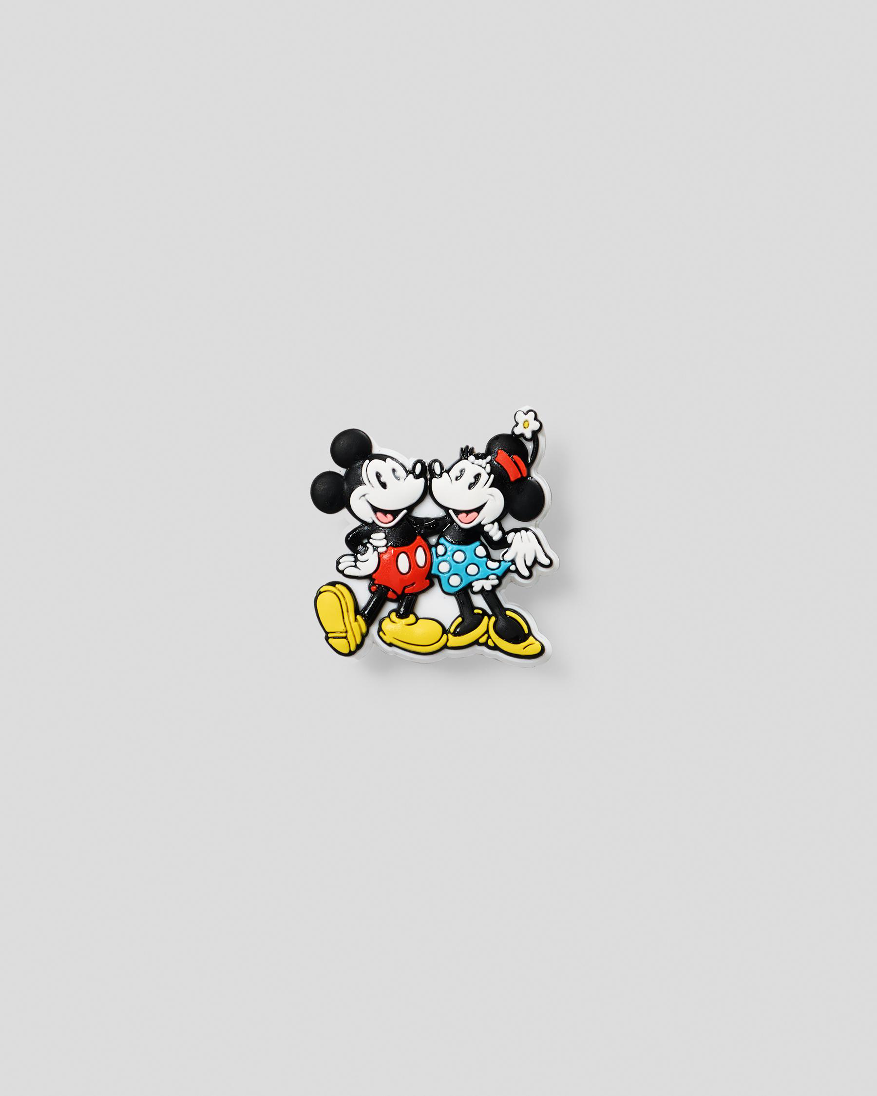 Mickey and Minnie Holding Jibbitz