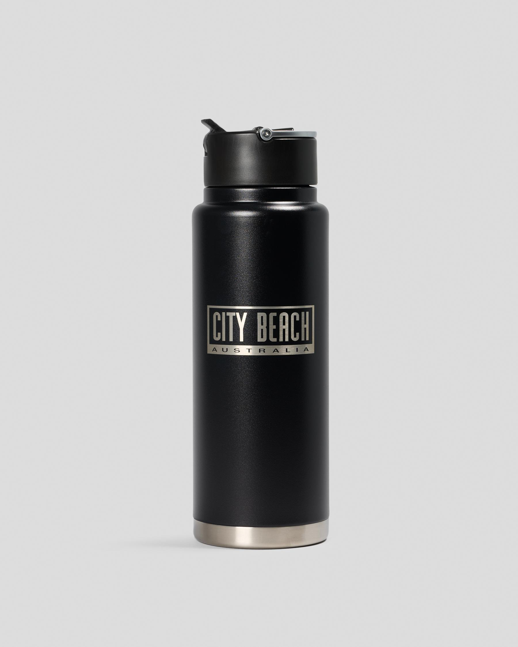 36 oz Straw Lid City Beach Water Bottle
