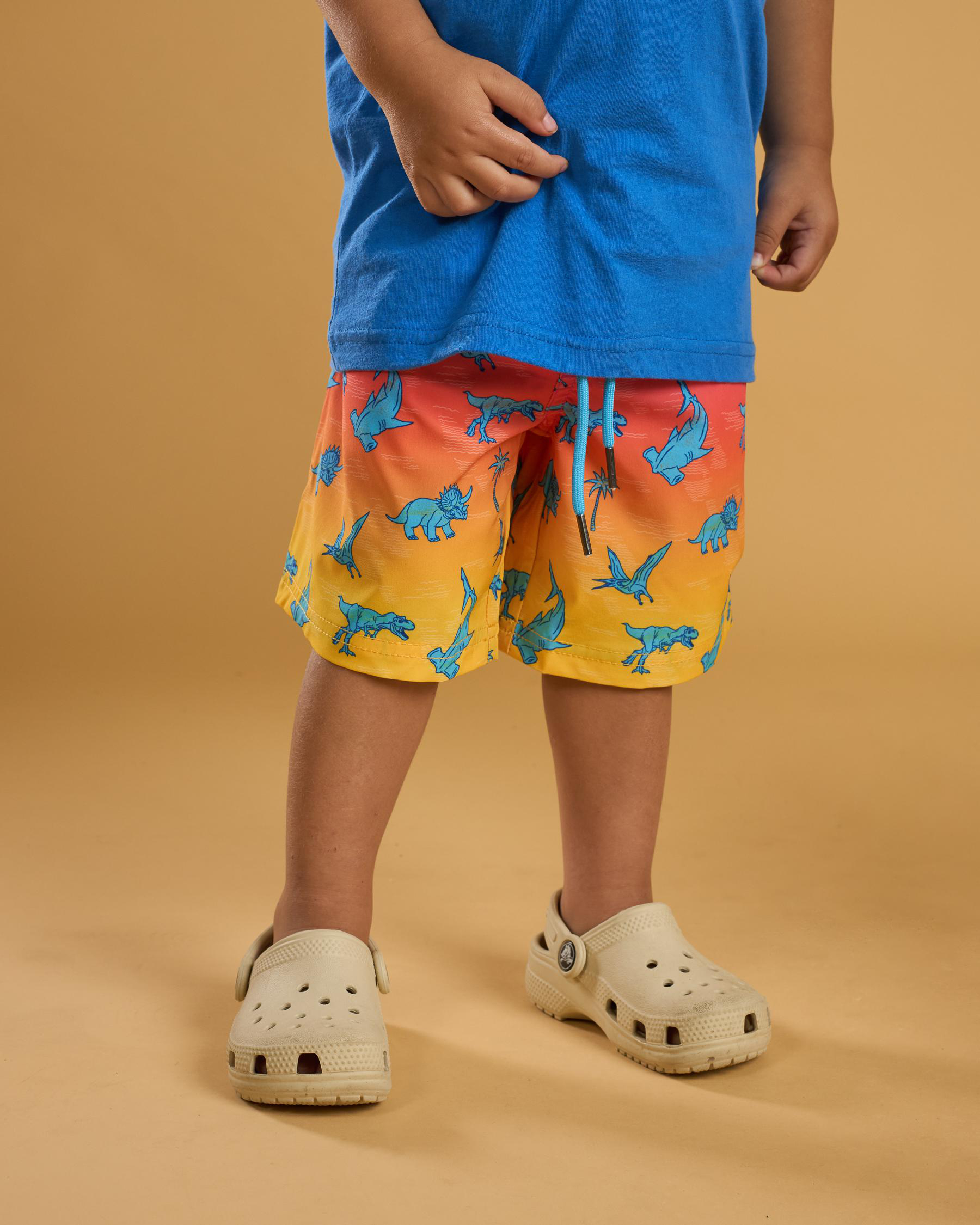 Toddlers Triassic Elastic Waist Shorts