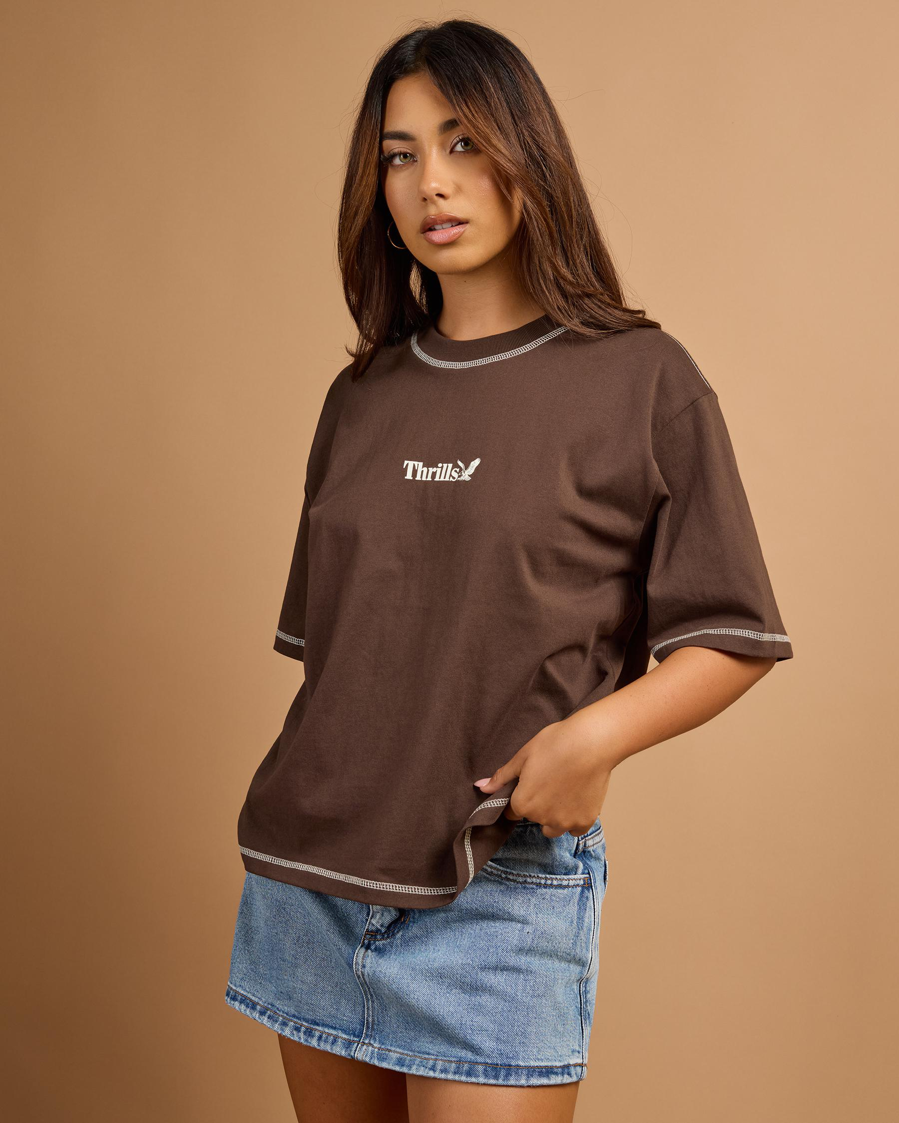 Thrills Workwear Square T-Shirt