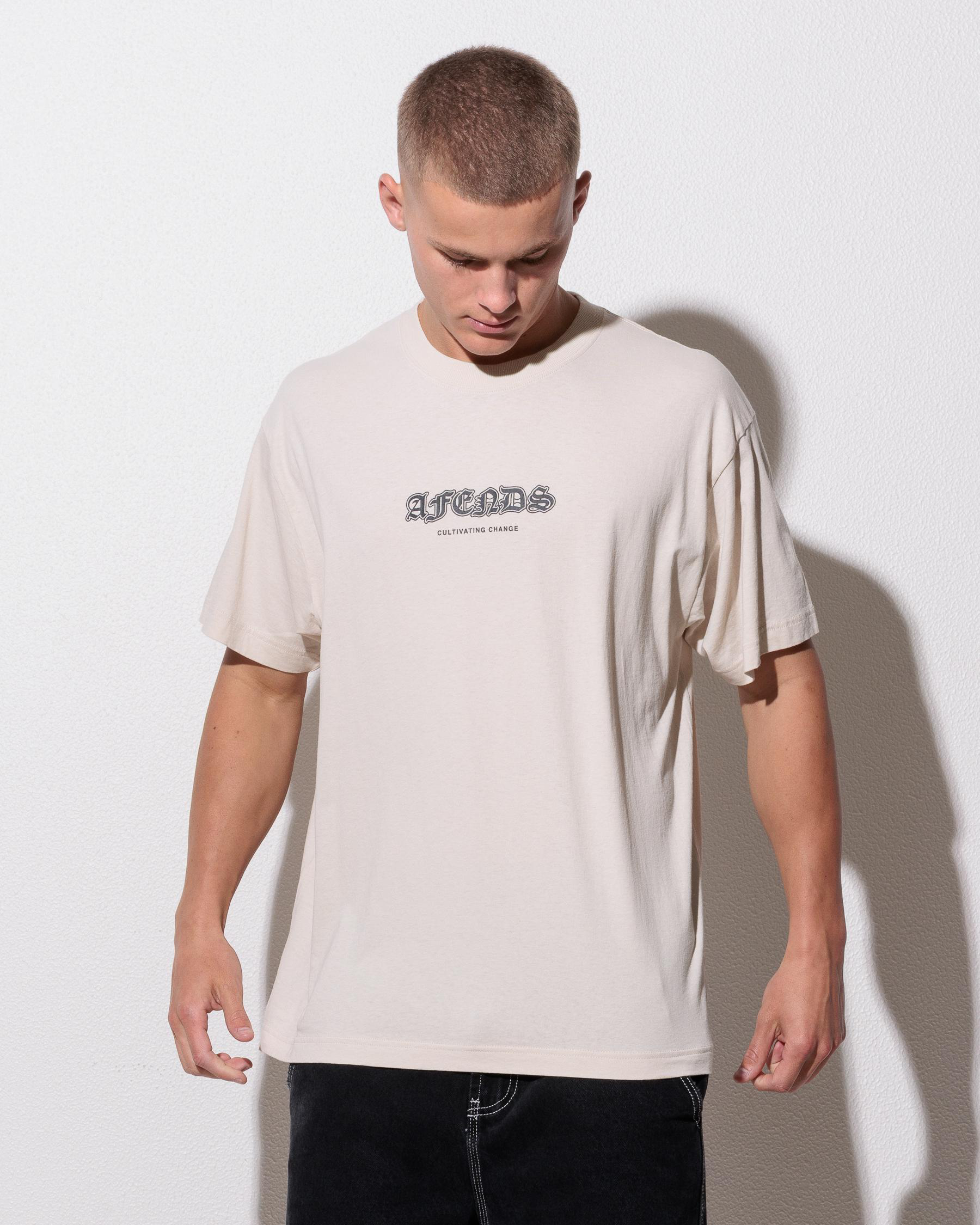 Script Recycled Boxy T-Shirt