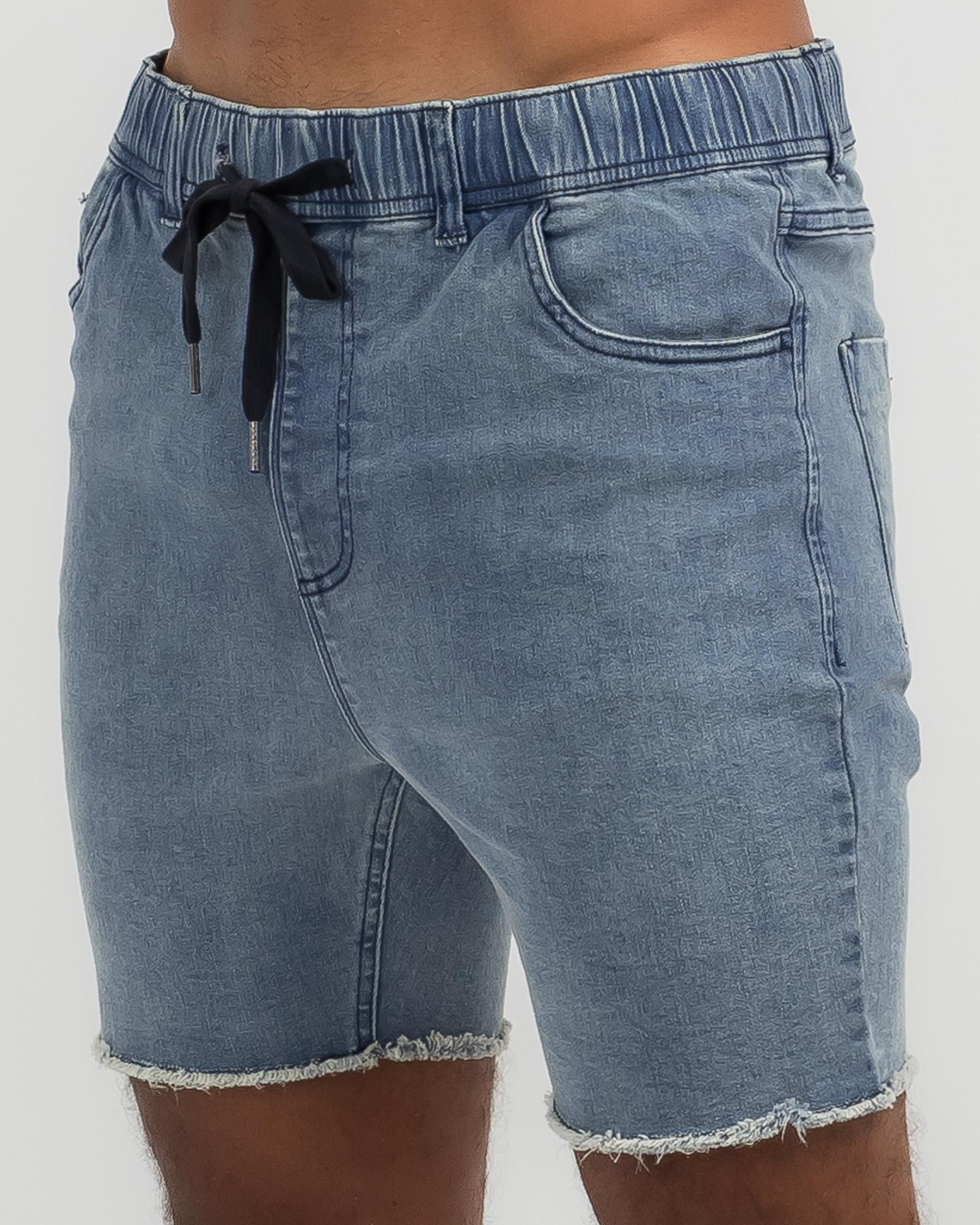 Lured Elastic Waist Shorts