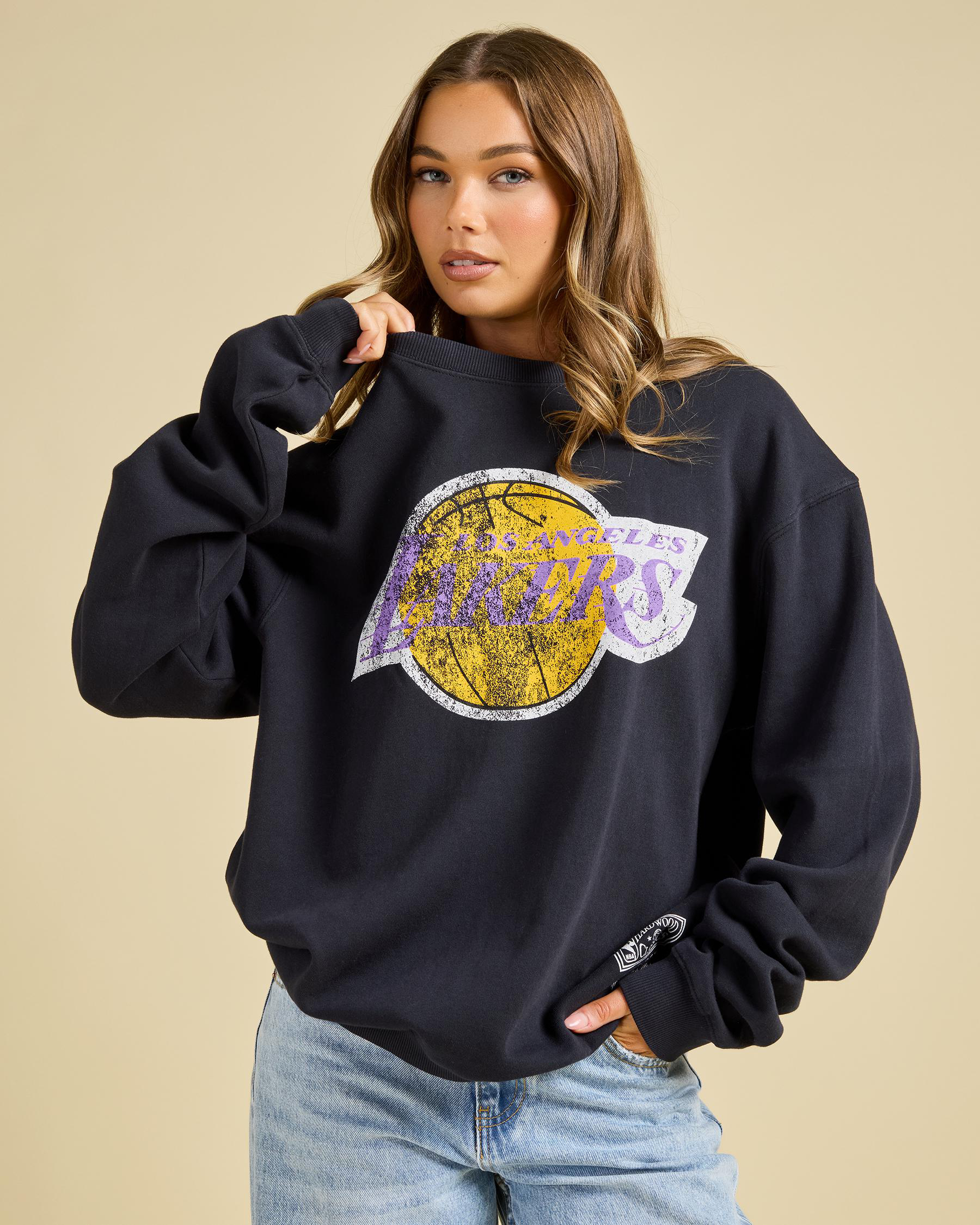 Los Angeles Lakers Vintage HWC Big Logo Sweatshirt