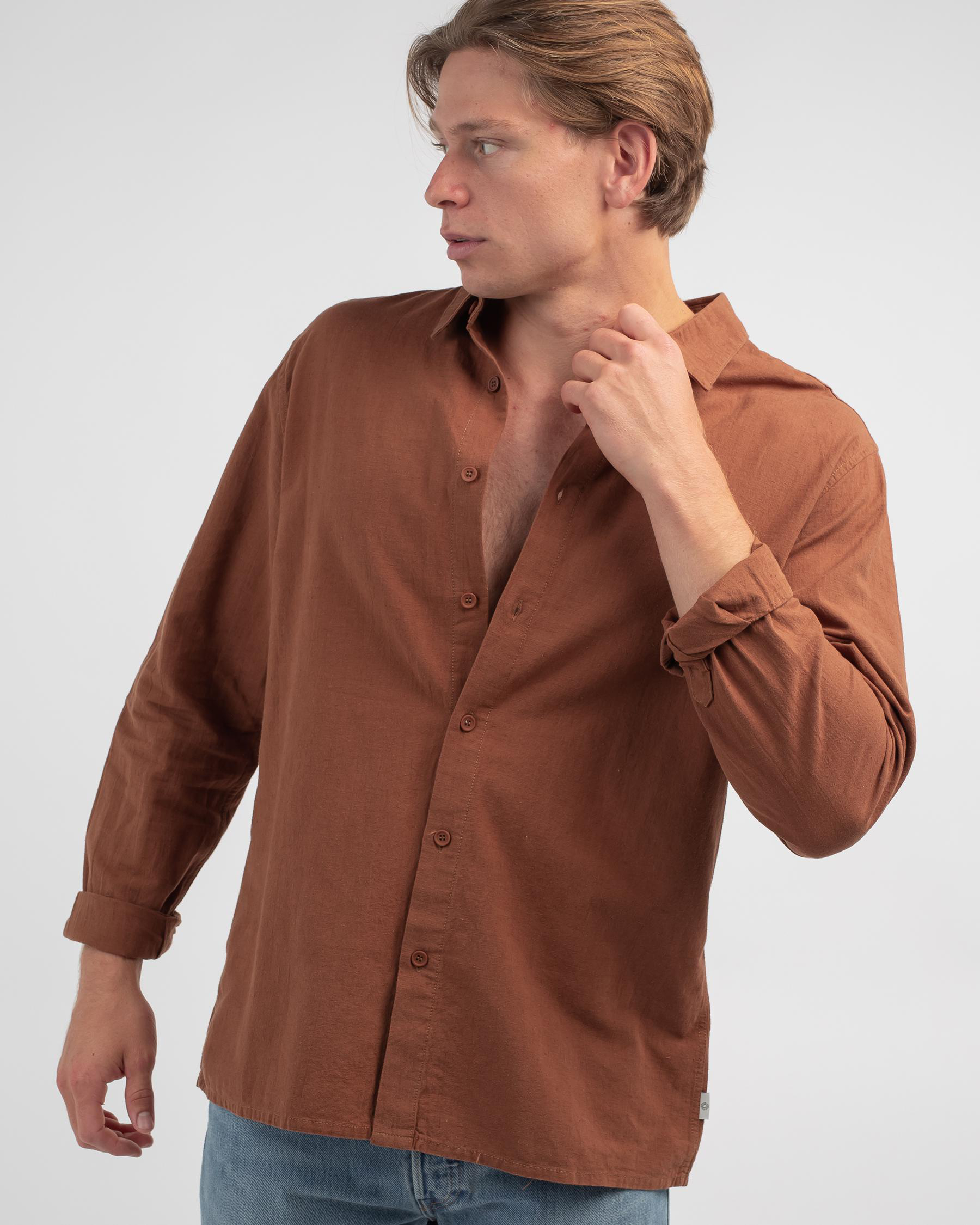 Classic Linen Long Sleeve Shirt