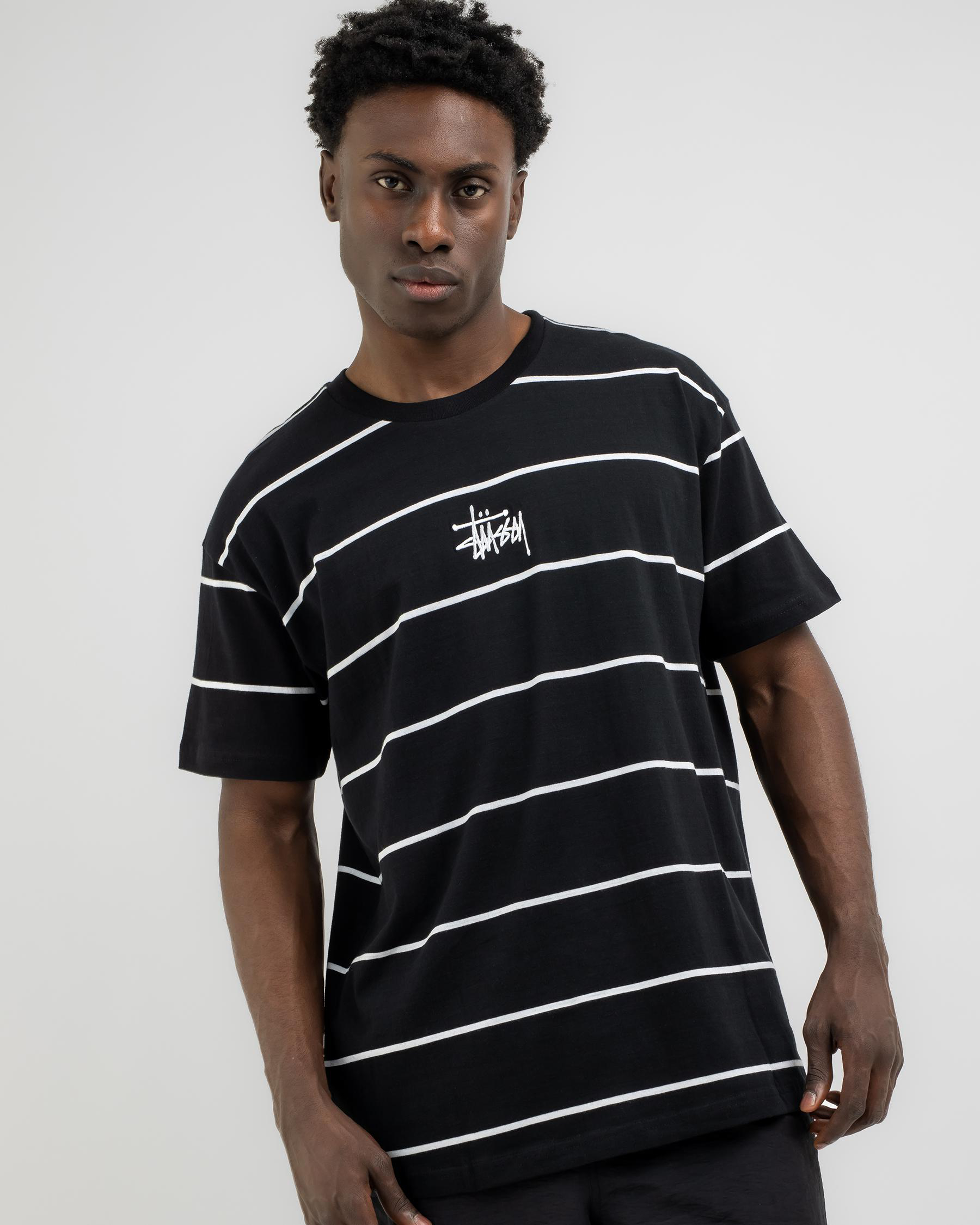 Hand Drawn Stripe T-Shirt