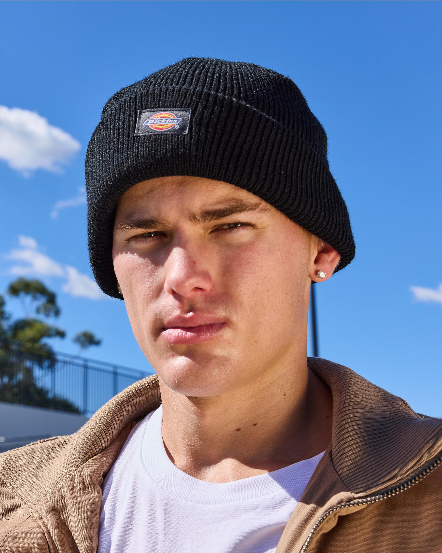 Classic Label Cuff Beanie