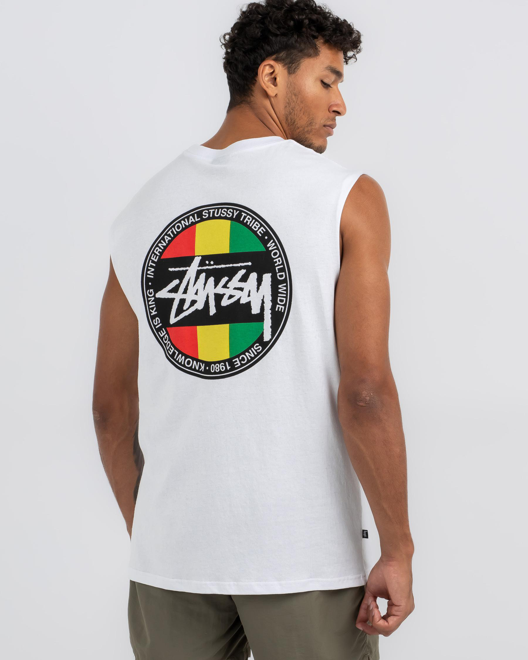 Rasta Dot Muscle Tank
