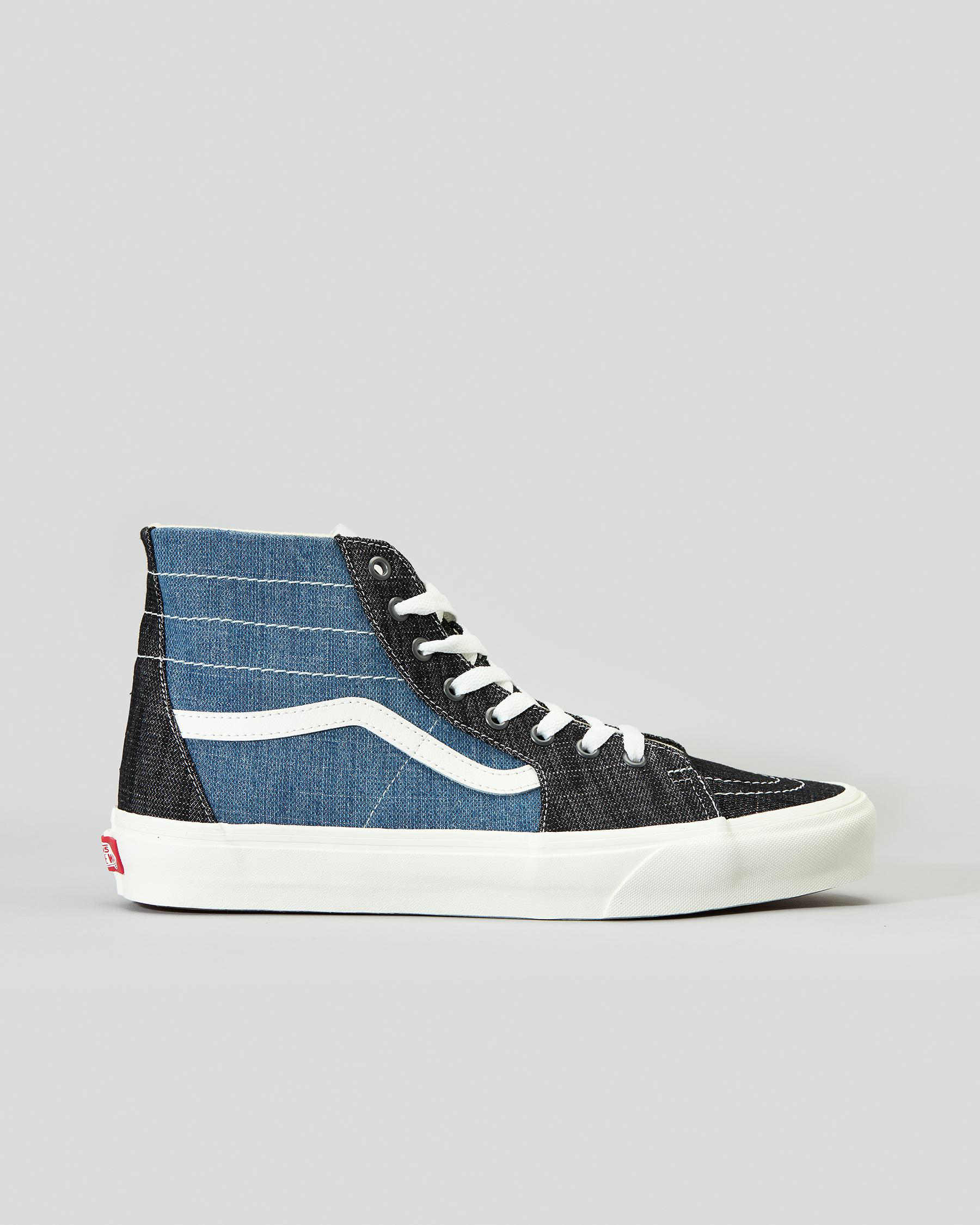 Sk8-Hi Tapered Threaded Denim Shoes