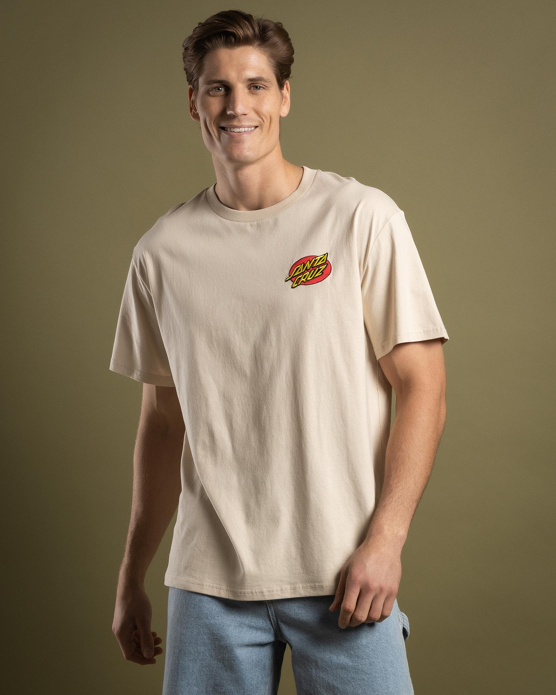 Oval Dot Chest T-Shirt