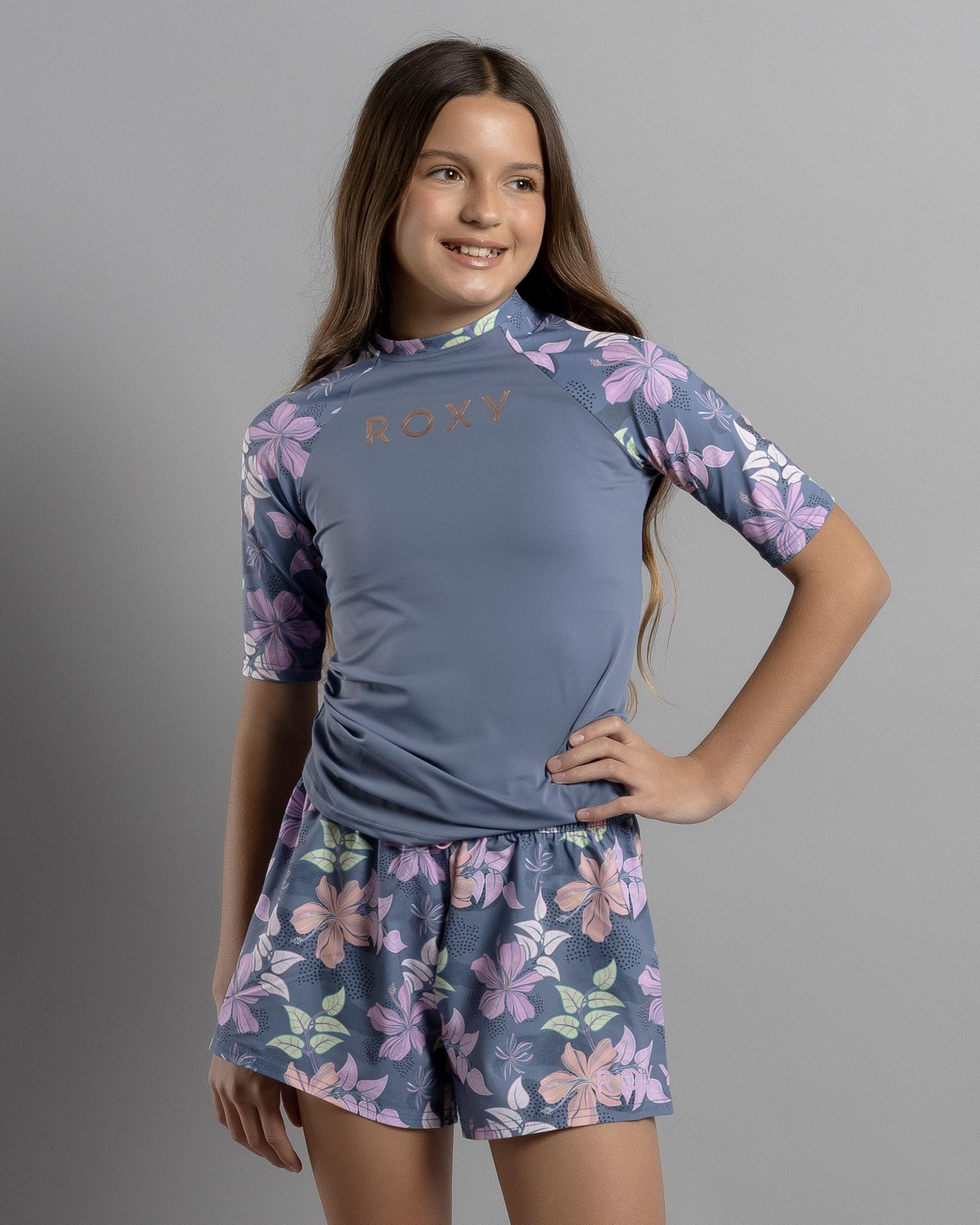 Hidden Garden Short Sleeve Rash Vest