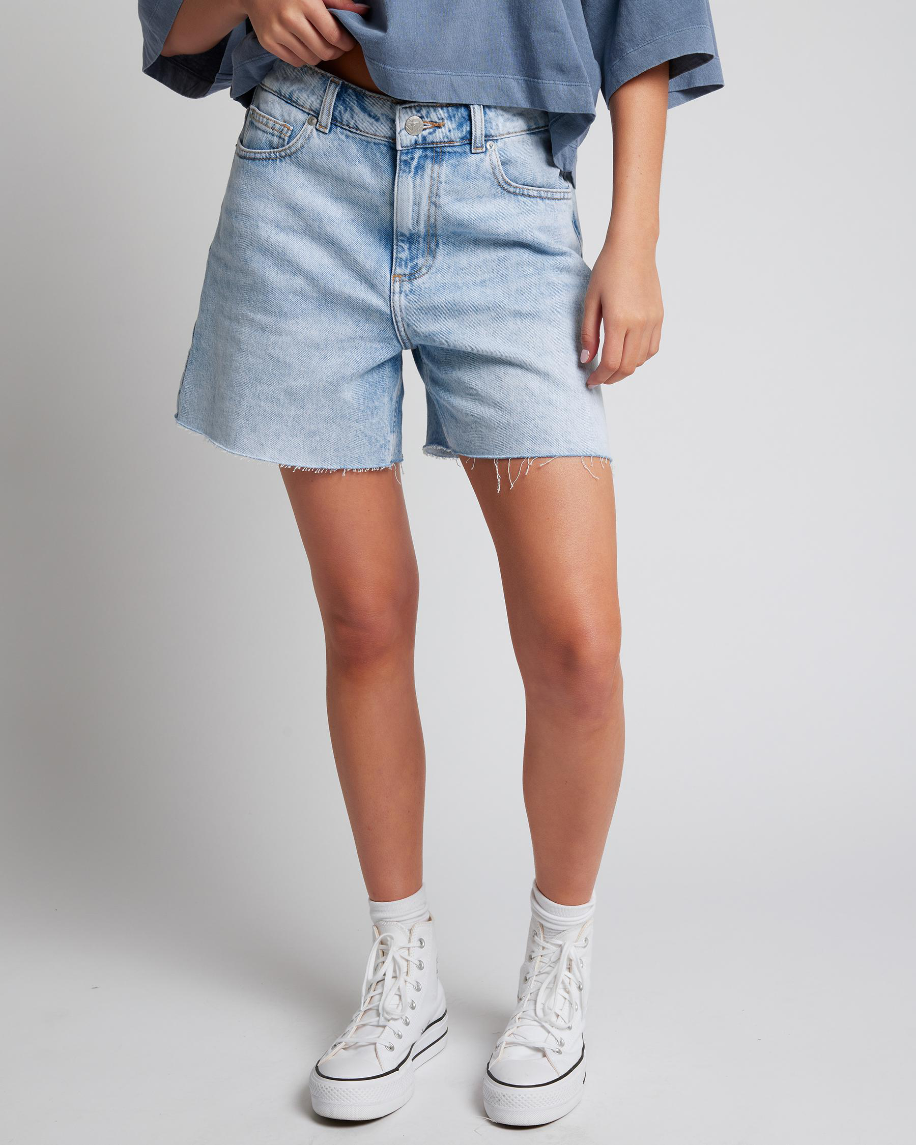 Morning Splendour Denim Shorts