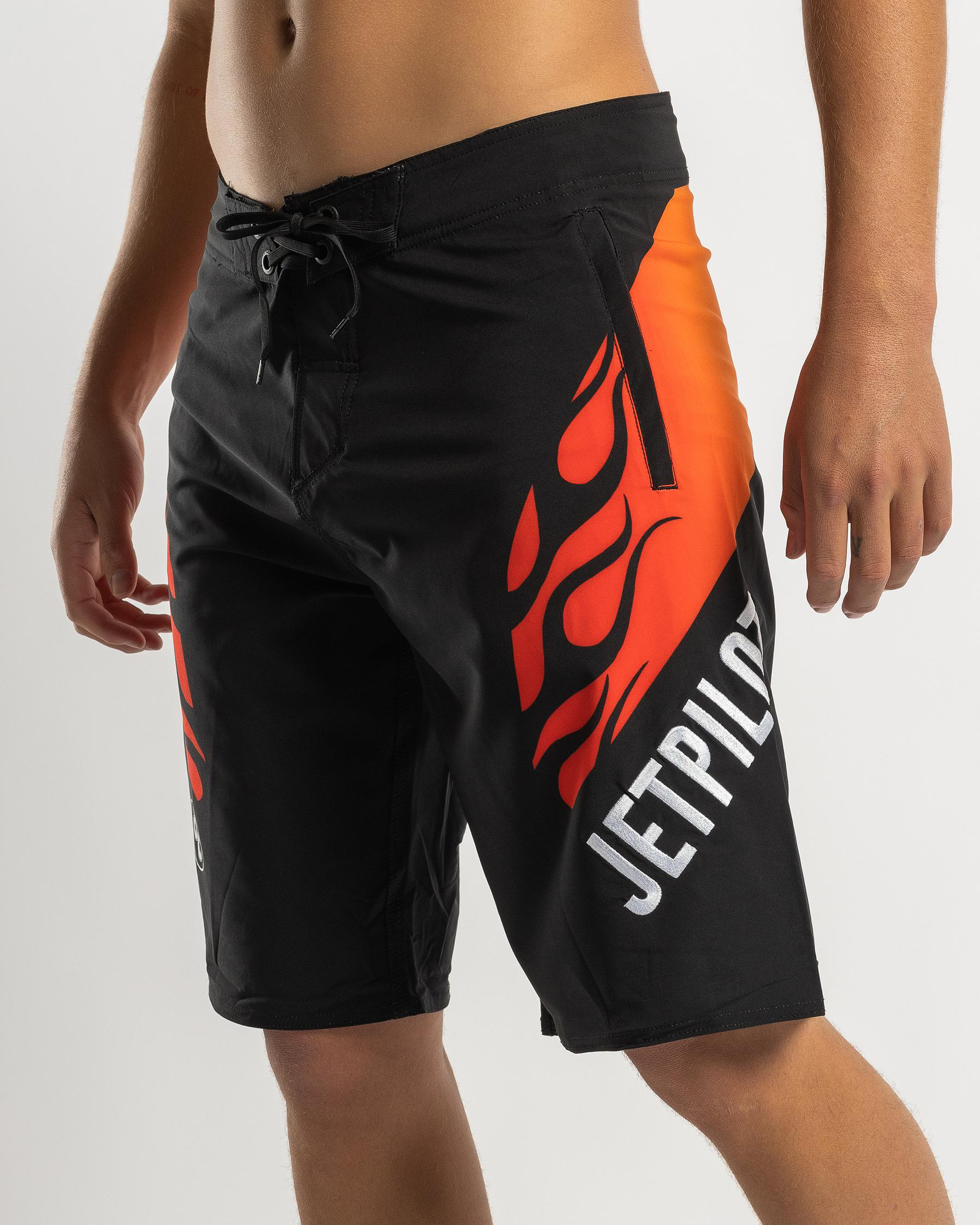 Vintage Flame Board Shorts