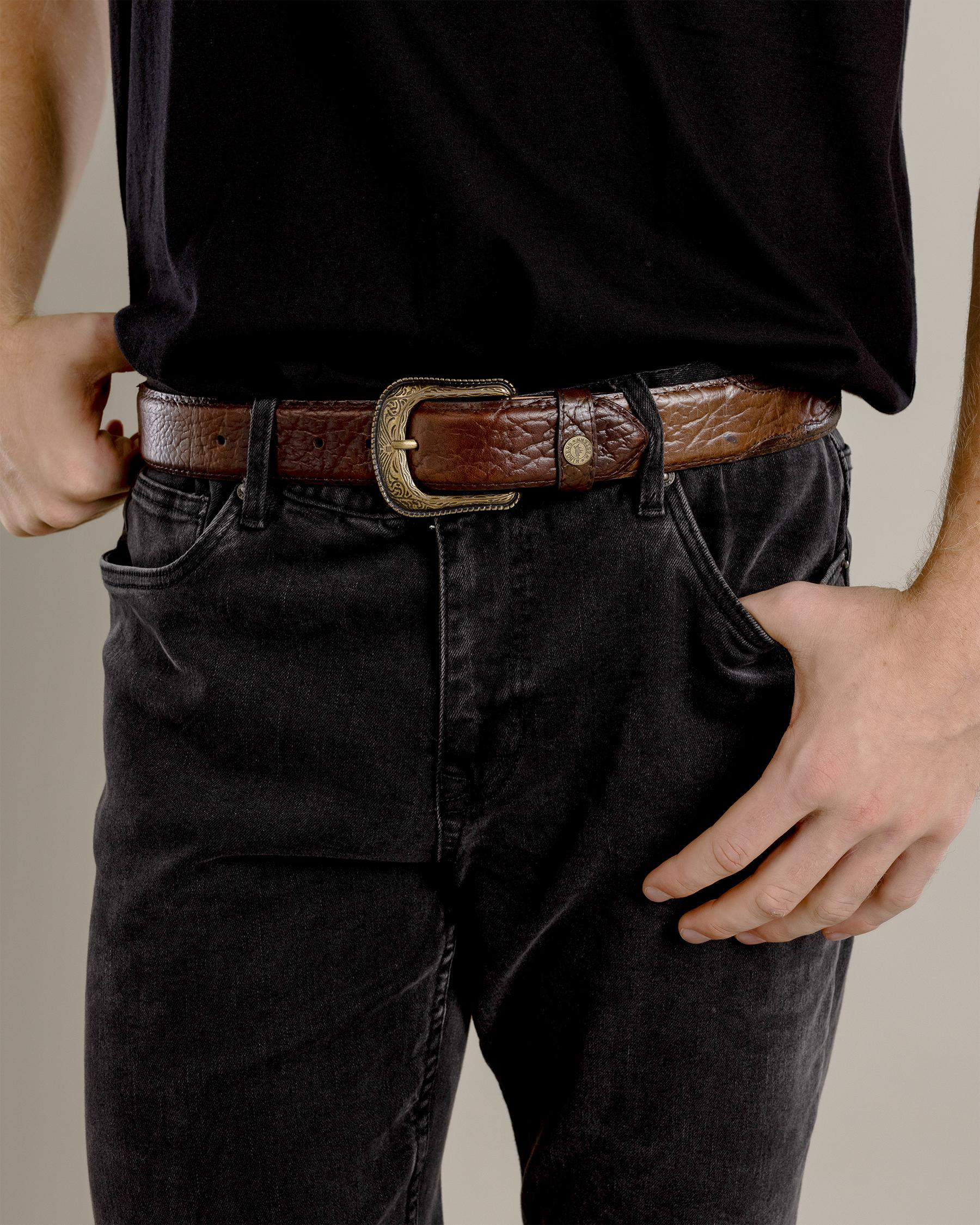 Longreach Leather Belt