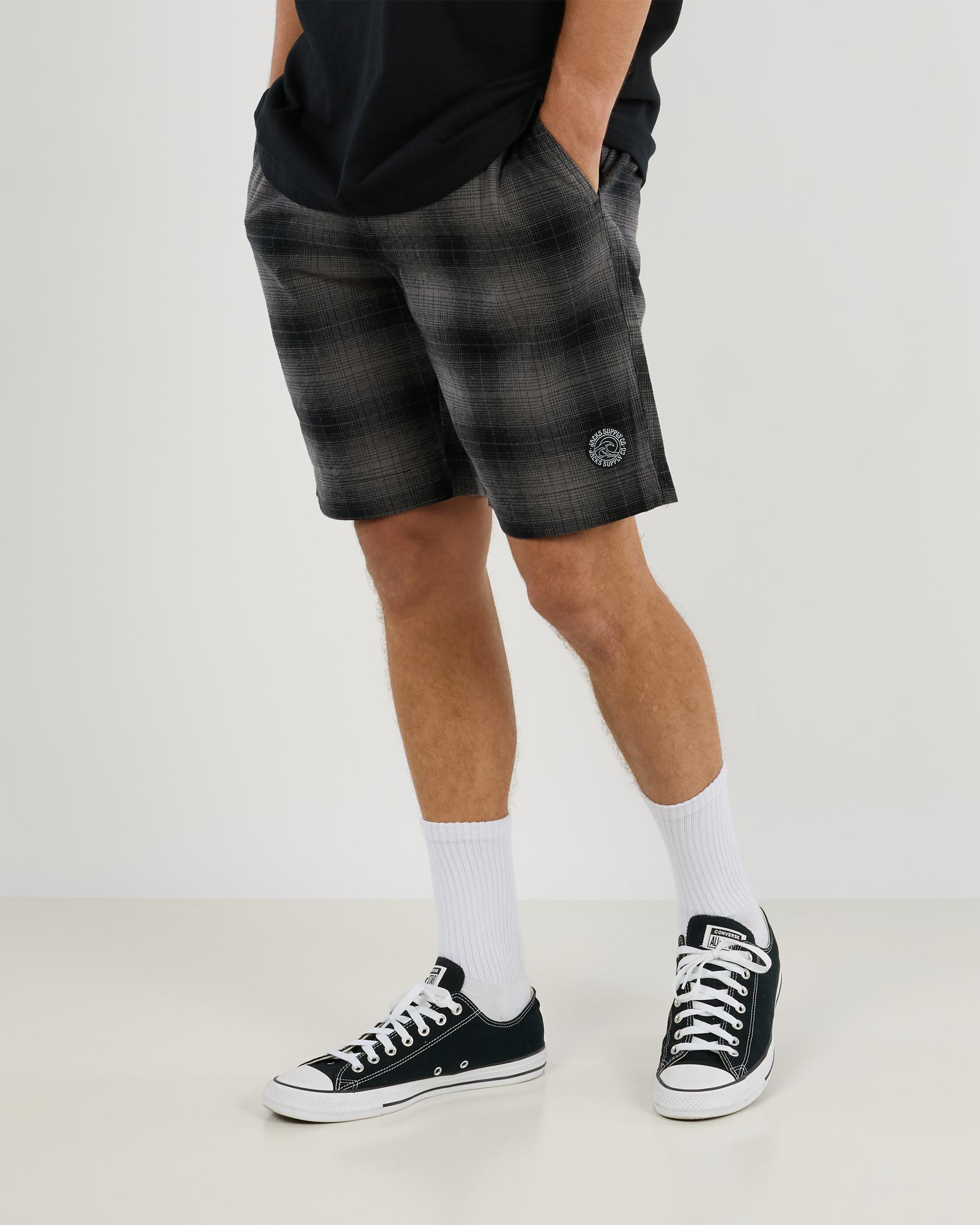 Crisis Elastic Waist Shorts