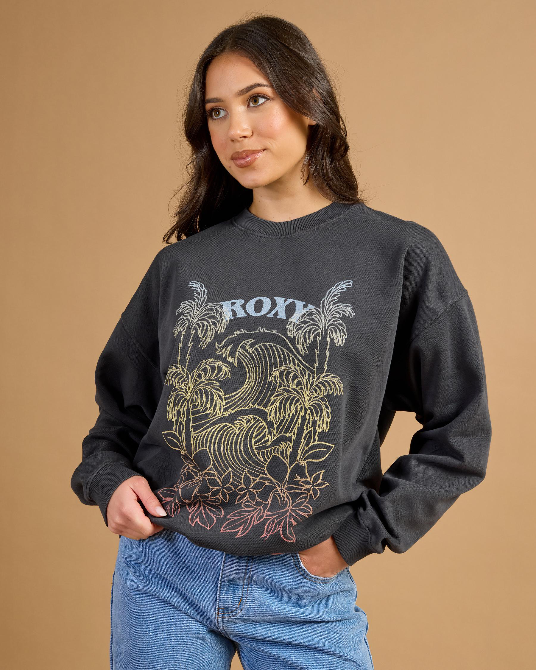 Lineup Oversized Crew Neck Sweatshirt