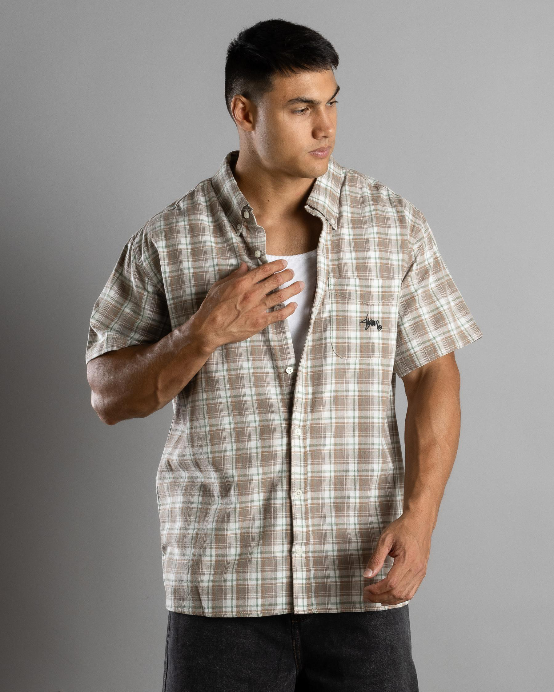 Blend Check Short Sleeve Shirt