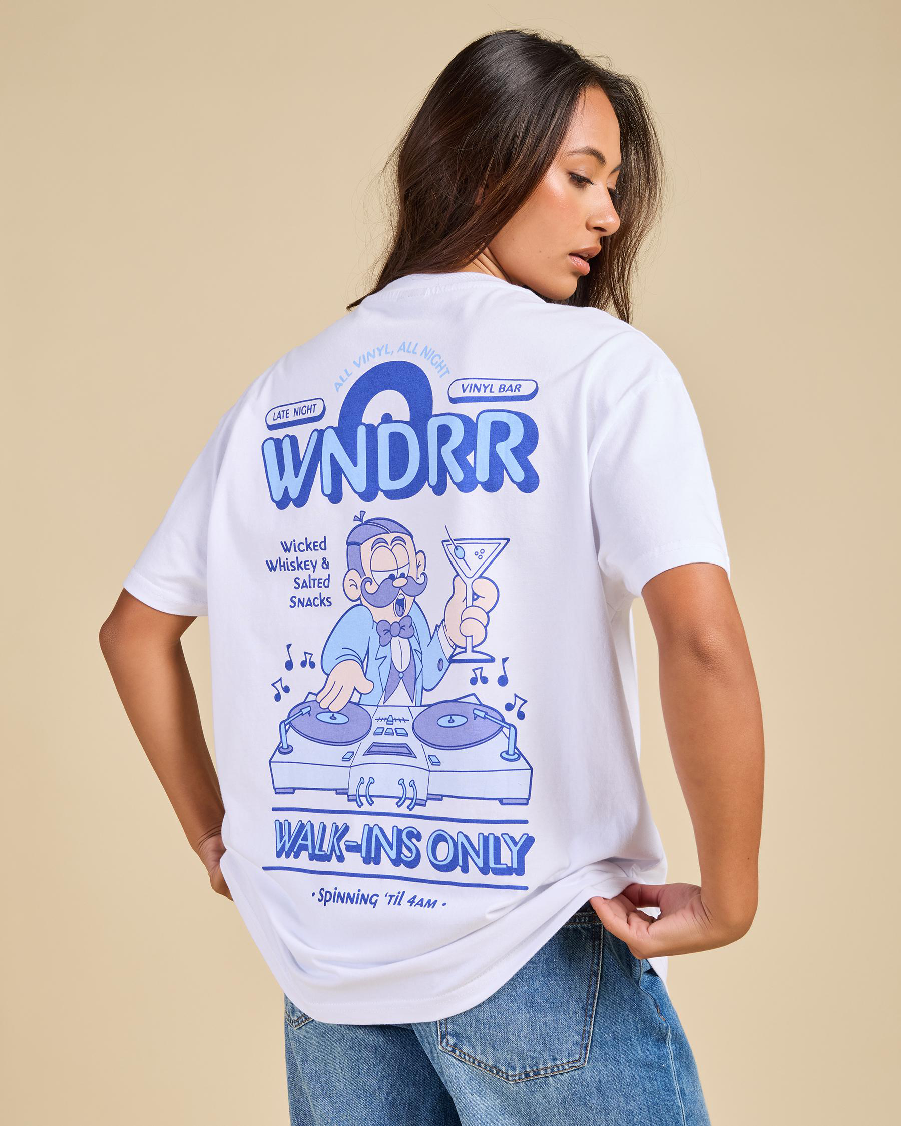 Vinyl Bar Box Fit T-Shirt