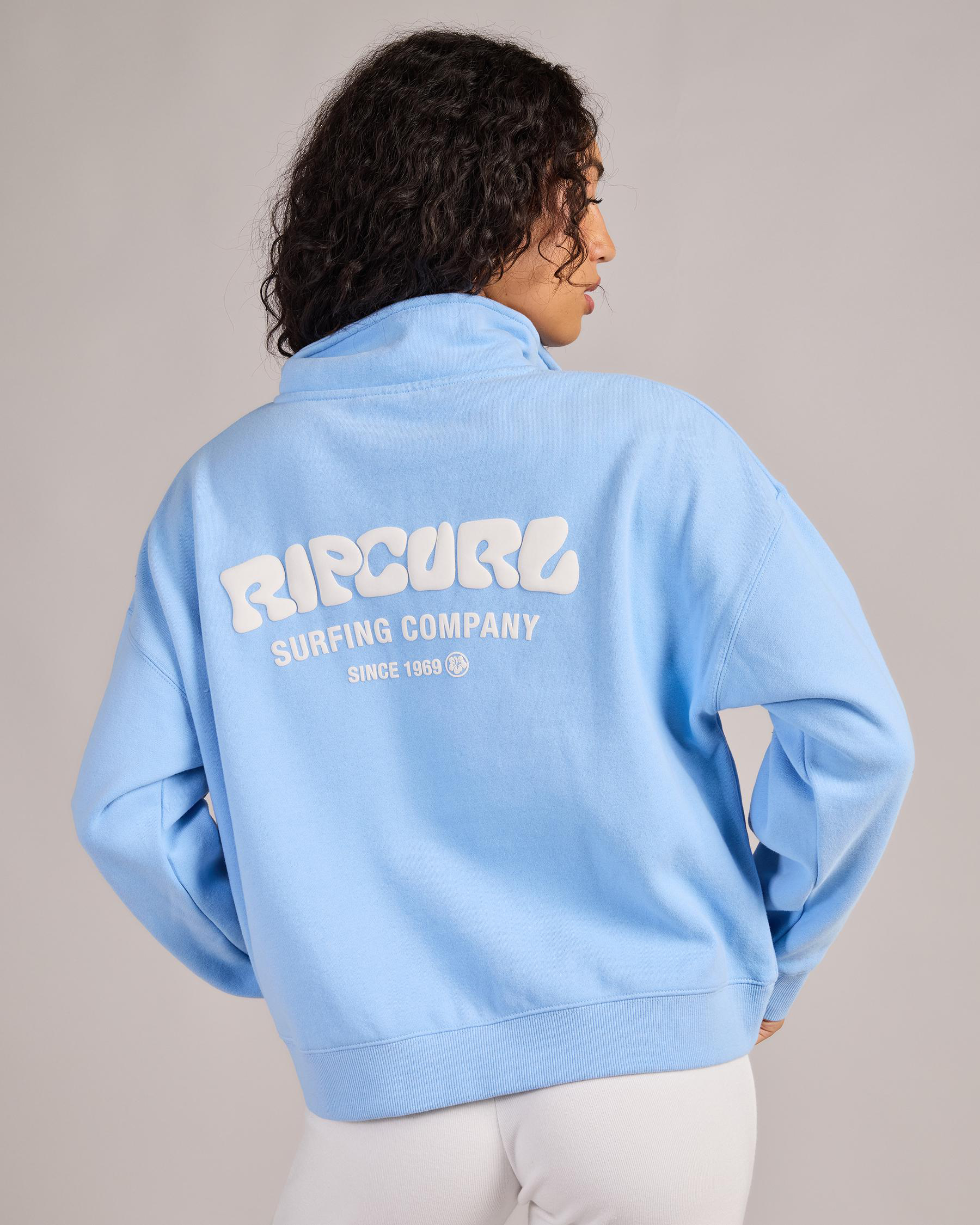 Surf Puff 1/4 Zip Sweatshirt