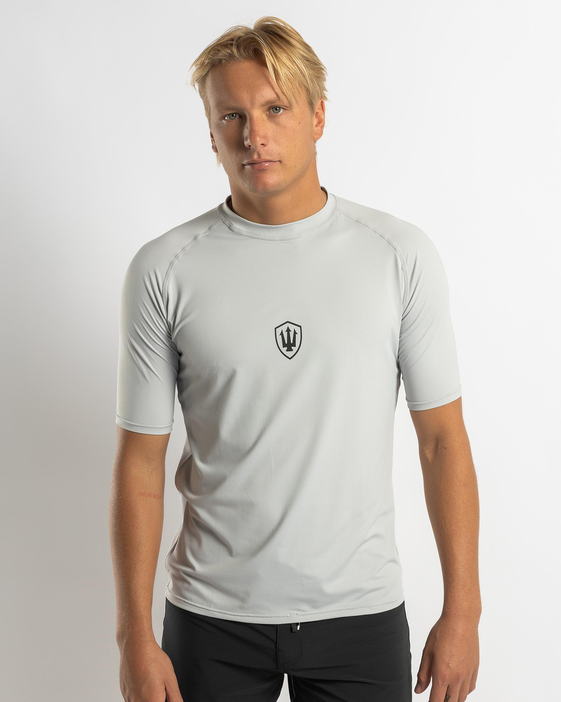 Relaxed Fit Short Sleeve Rash Vest