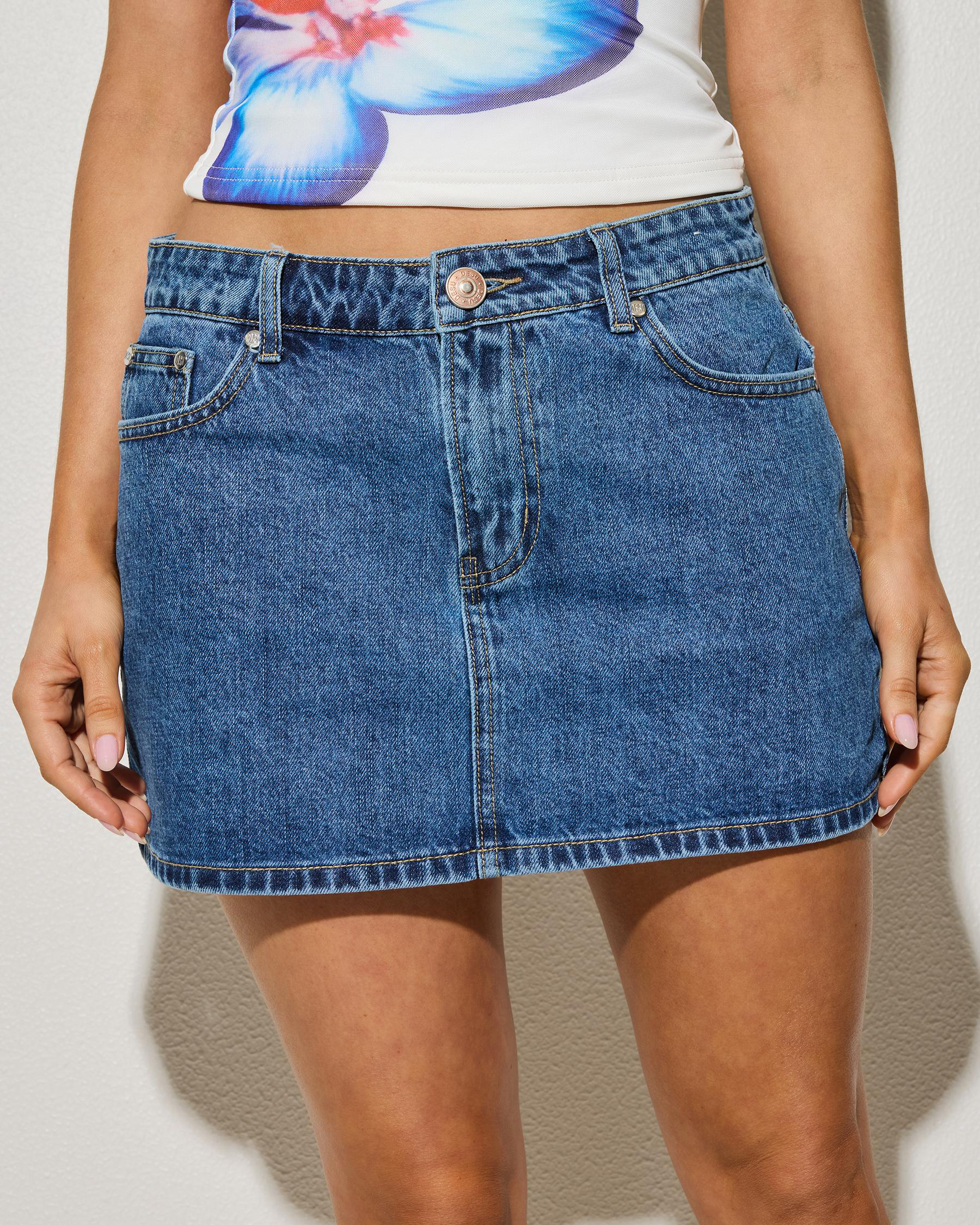 Bronte Denim Skirt
