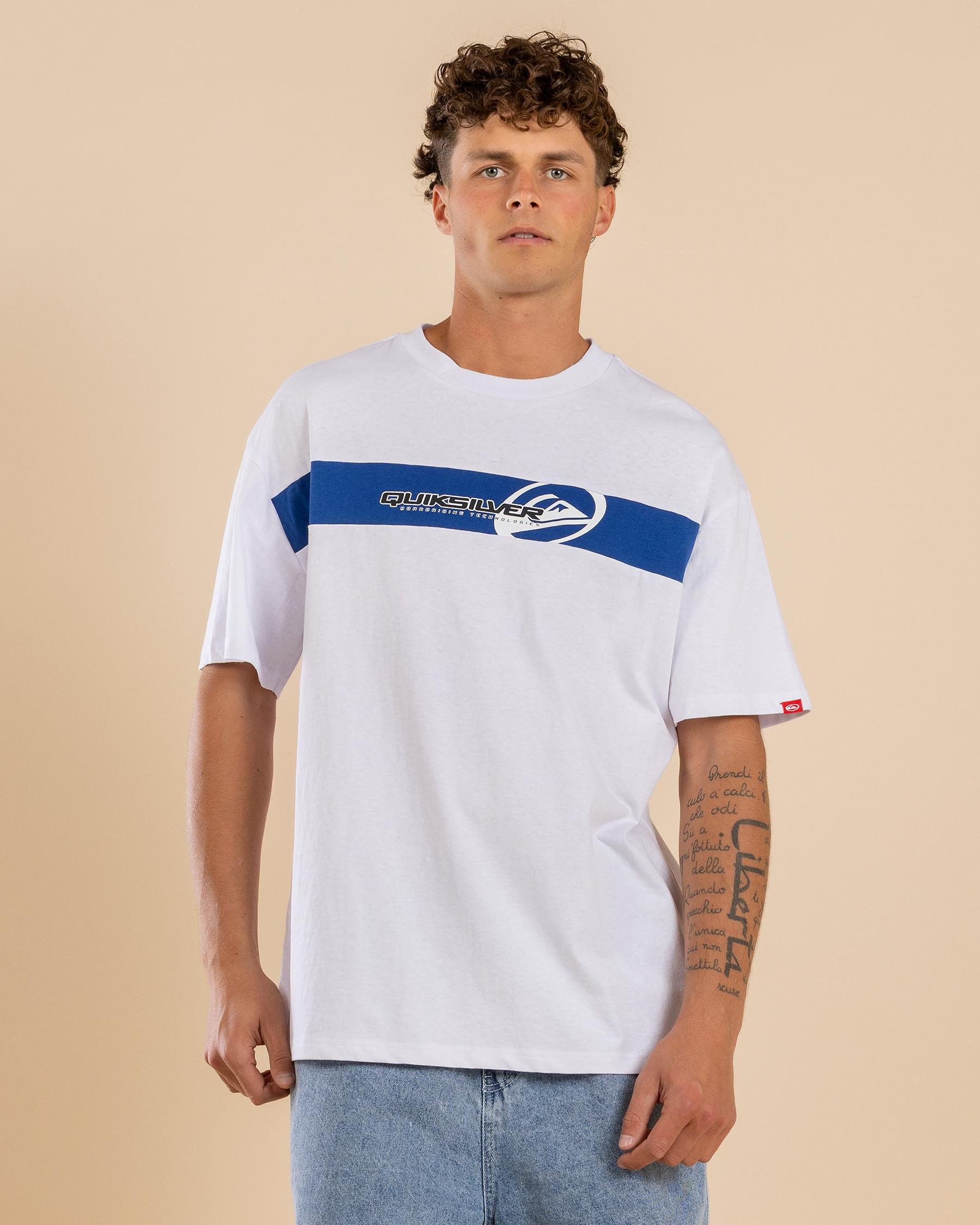 Tilt Panel Knit T-Shirt