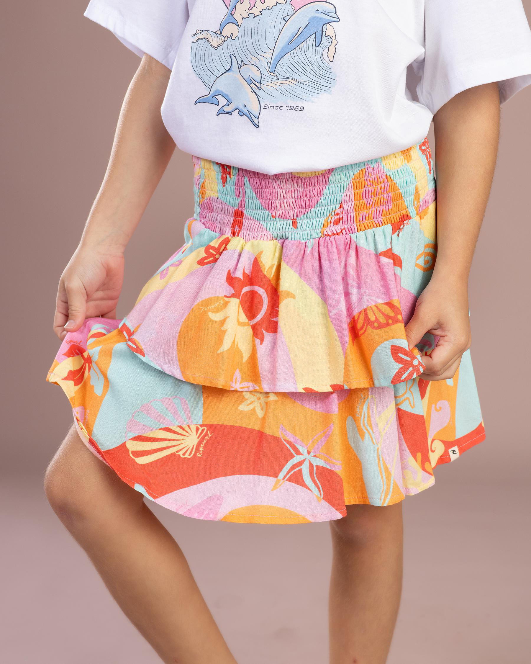 Toddlers' Island Days Woven Skirt