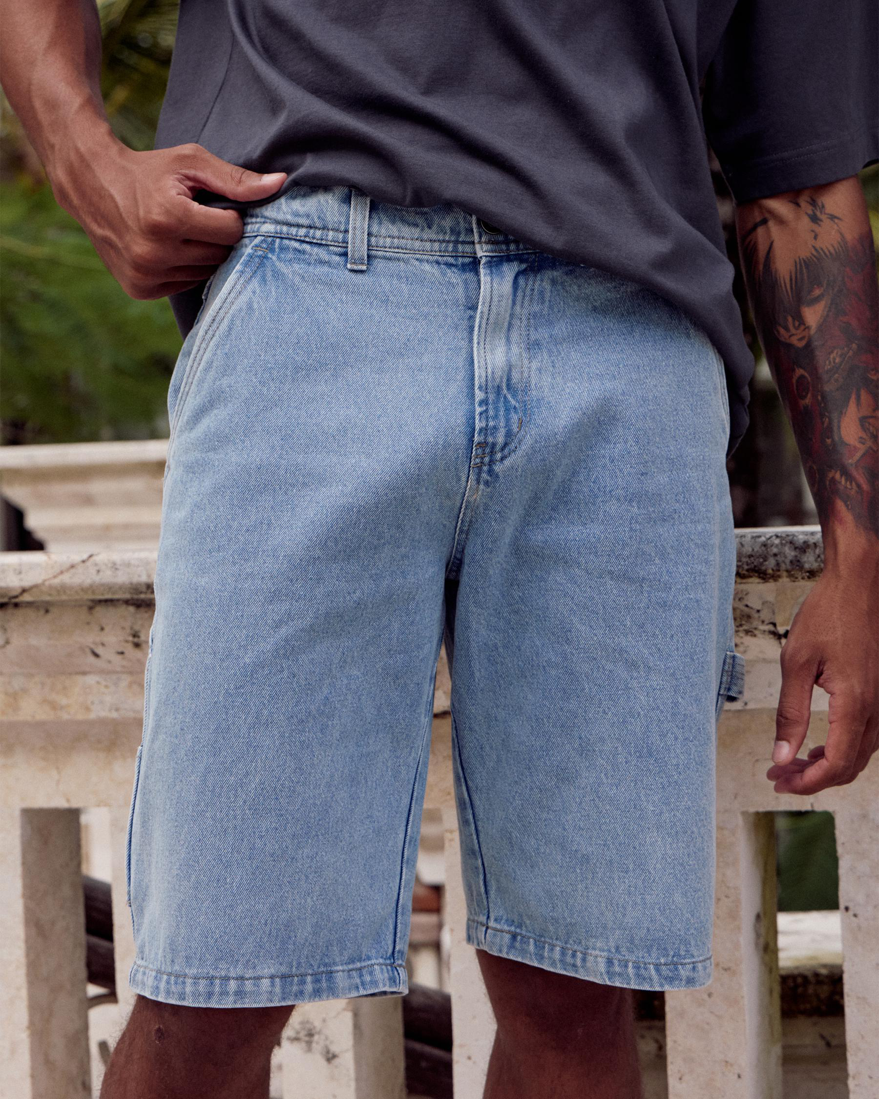 Institute Denim Walk Shorts