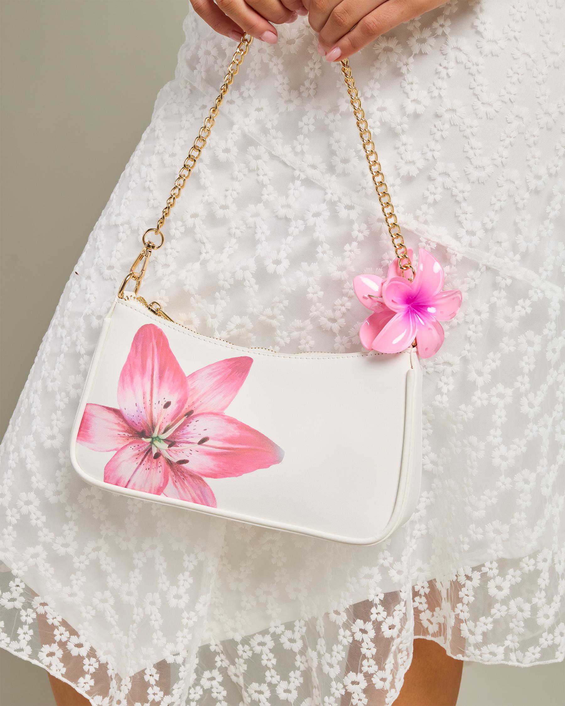 Frangipani Hair Claw Clip