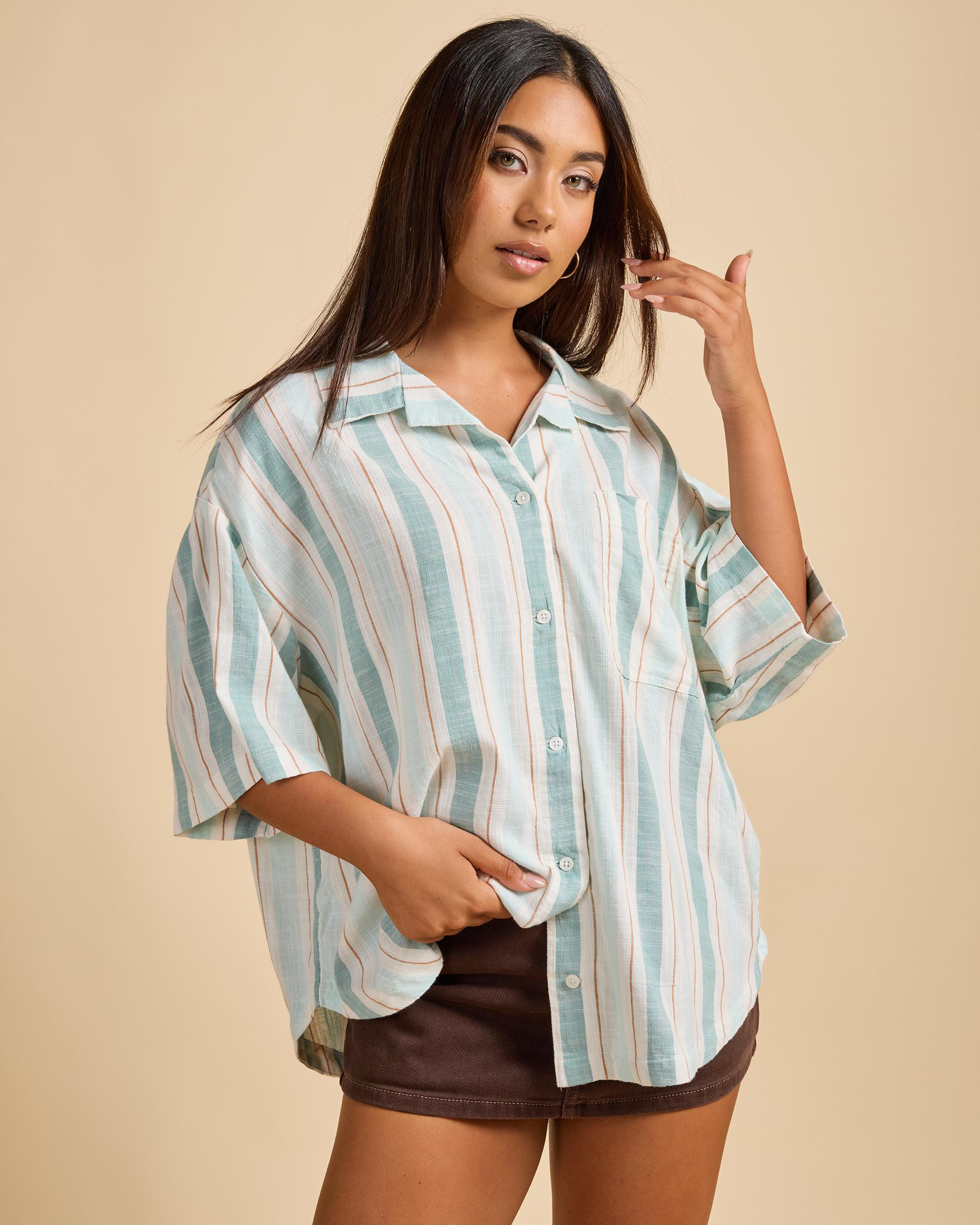 Bisous Stripe Shirt