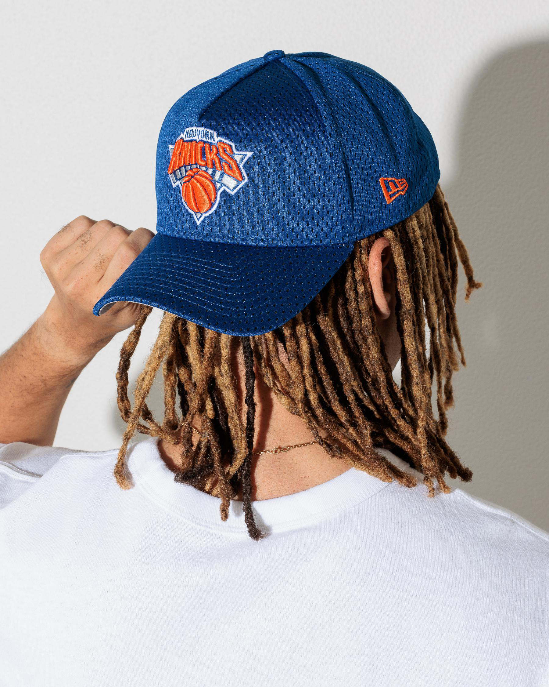 New York Knicks Mesh 9Forty A-Frame Cap