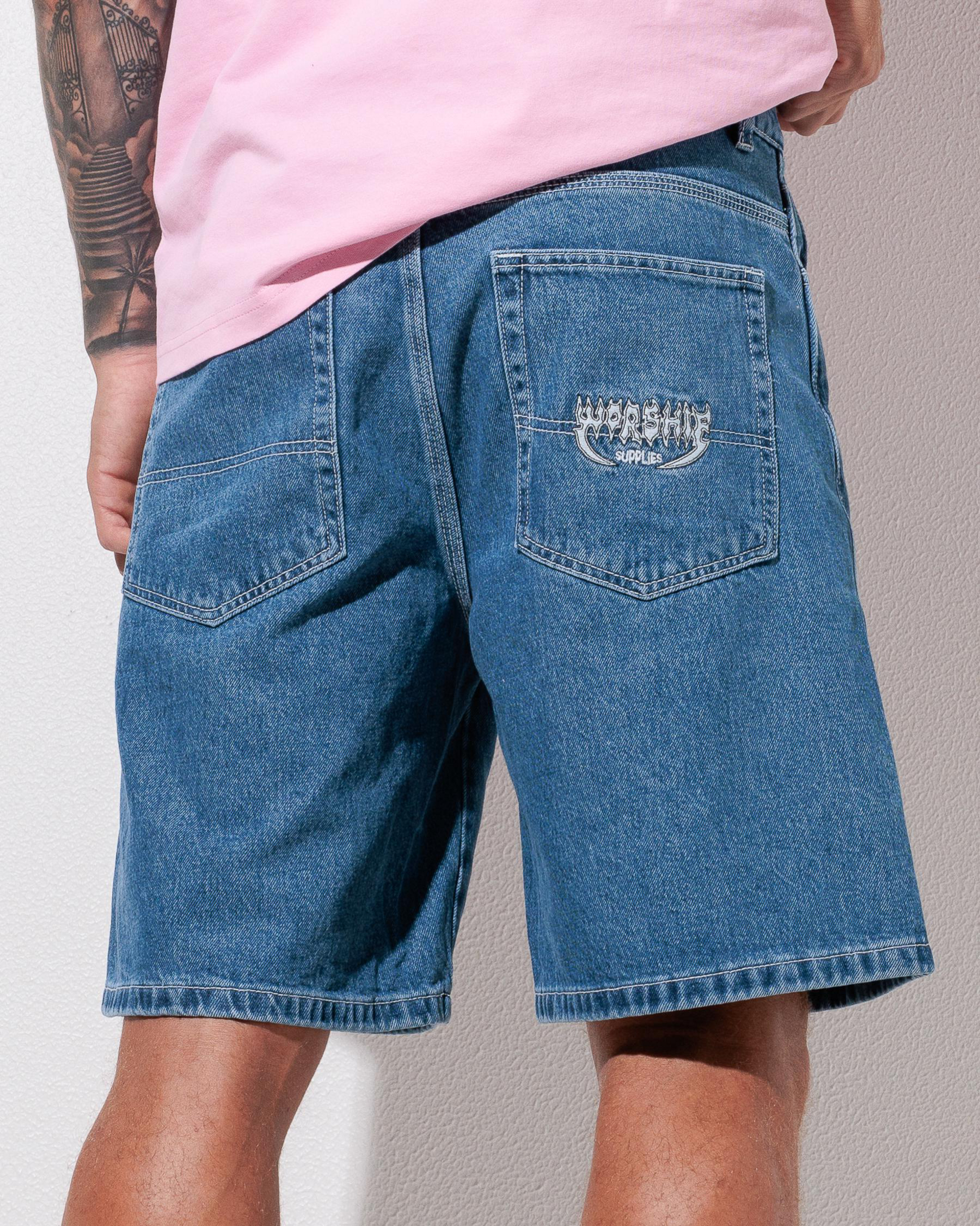 Pile Up Lounger Jean Shorts